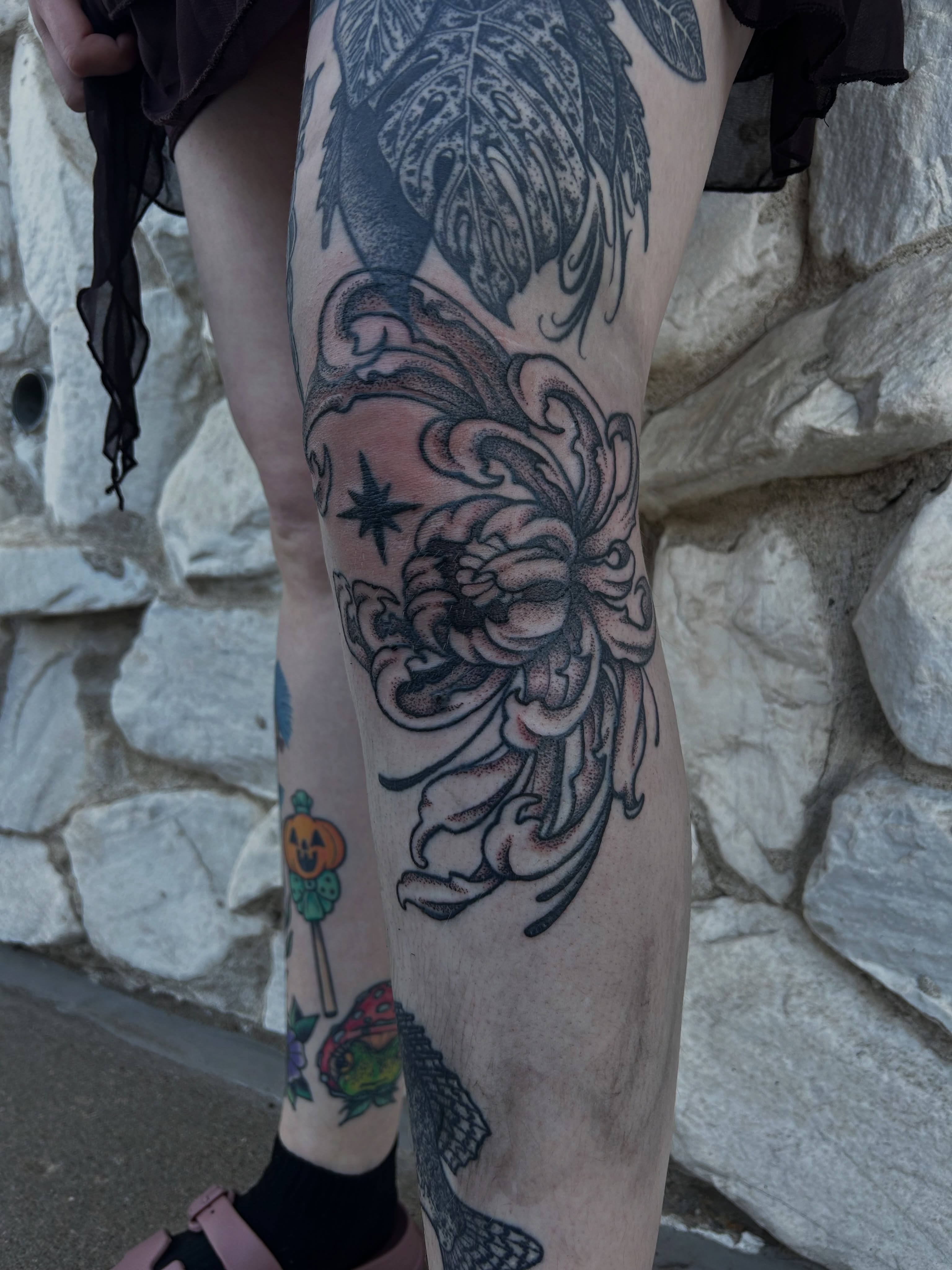 Tattoo by @katie.rosemarytattoos — american_traditional, black_and_grey