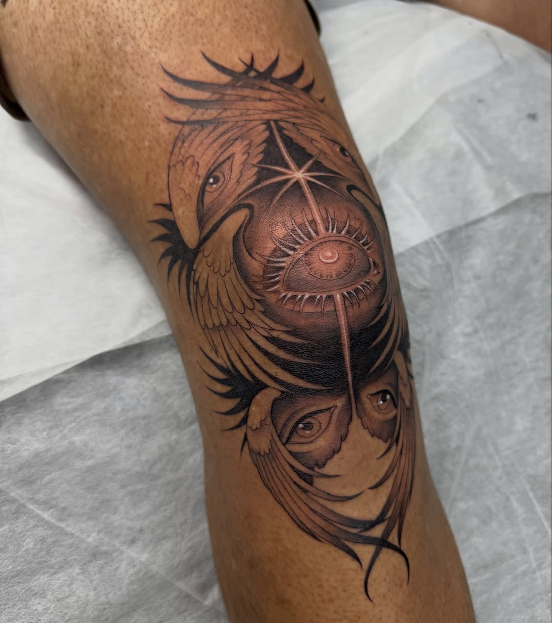 Tattoo by @modinerostattoos — black_and_grey, realism