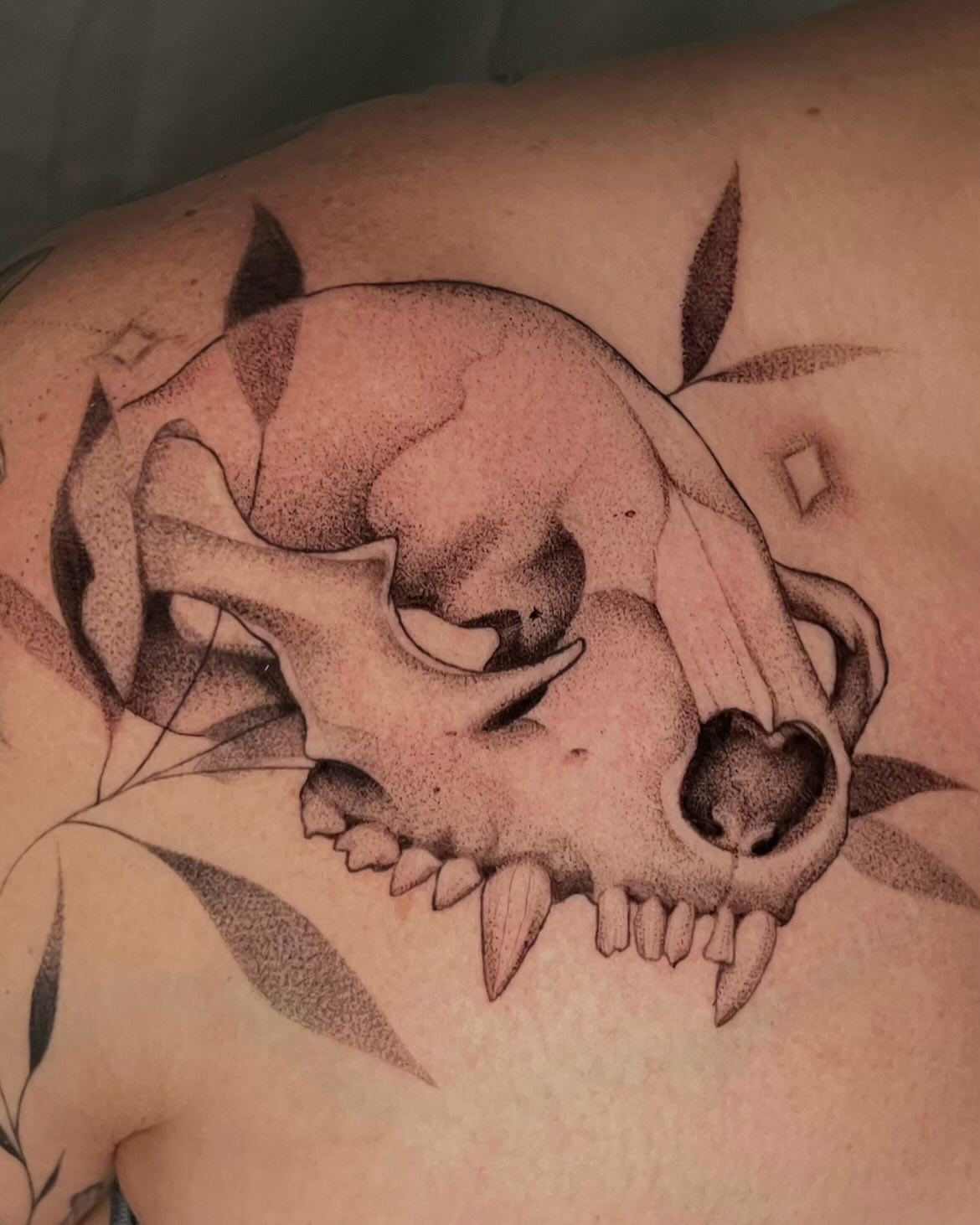 Tattoo by @samiamthesam — dotwork