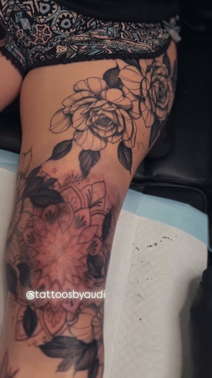 Tattoo by @tattoosbyaudi — black_and_grey, realism