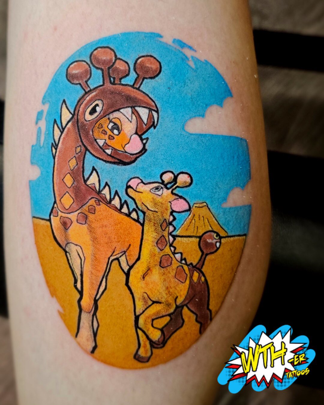 Tattoo by @whatthehecker88 — dotwork