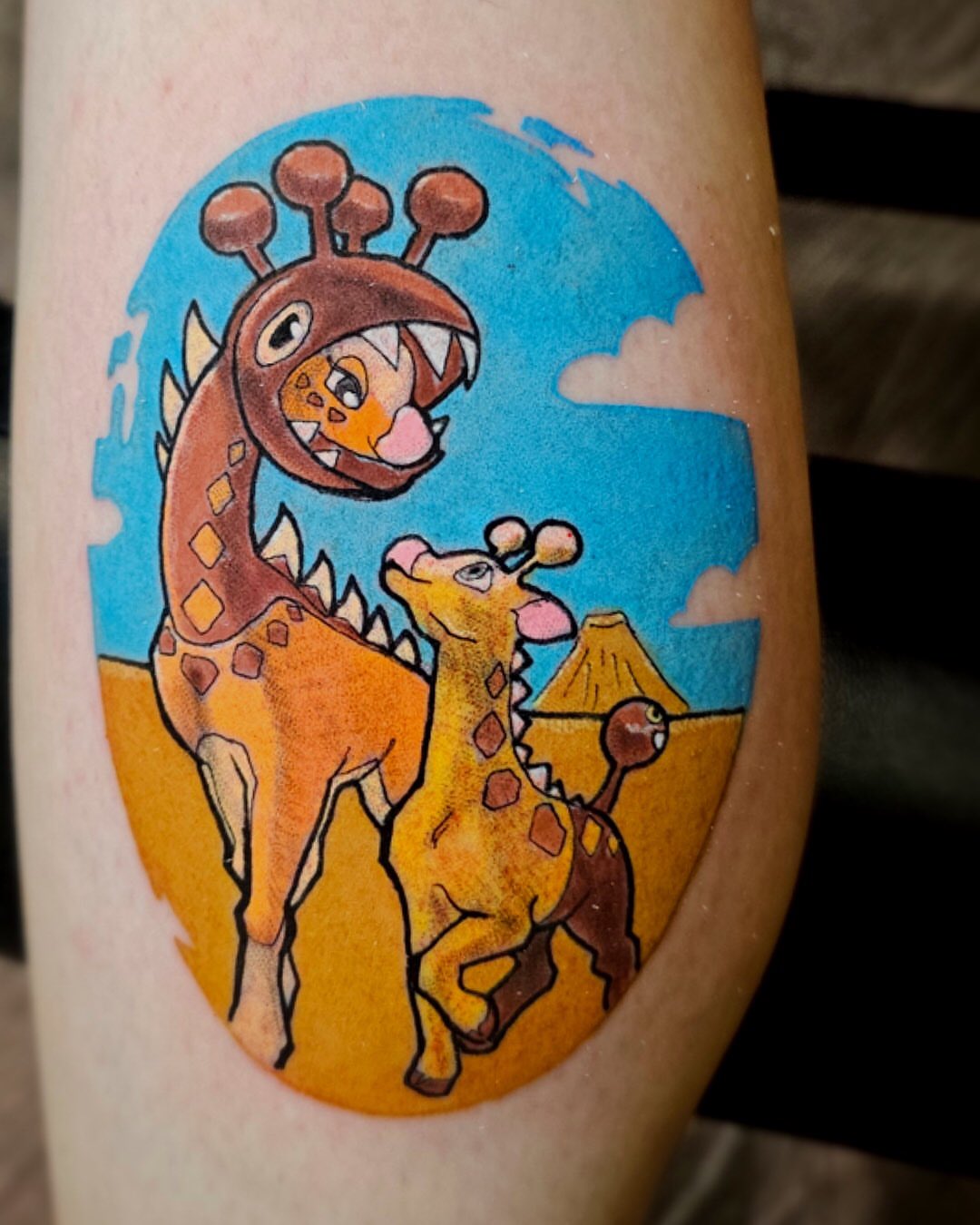 Tattoo by @whatthehecker88 — dotwork