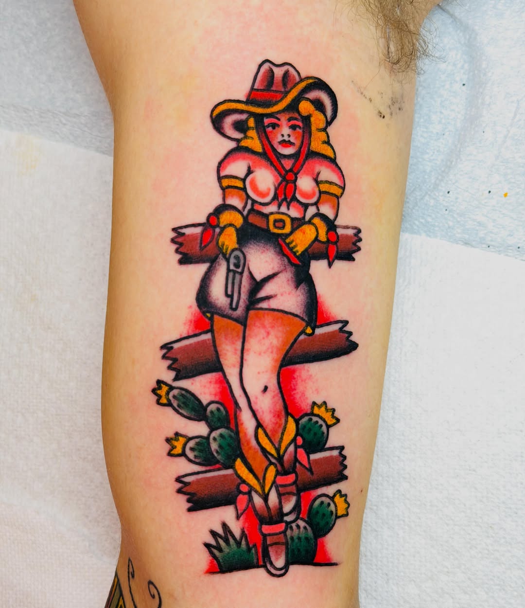 Tattoo by @sweetluketattoos — american_traditional