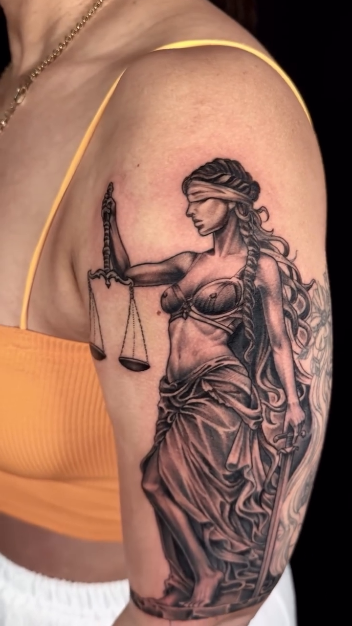 Tattoo by @danbostic_sdt — realism, black_and_grey