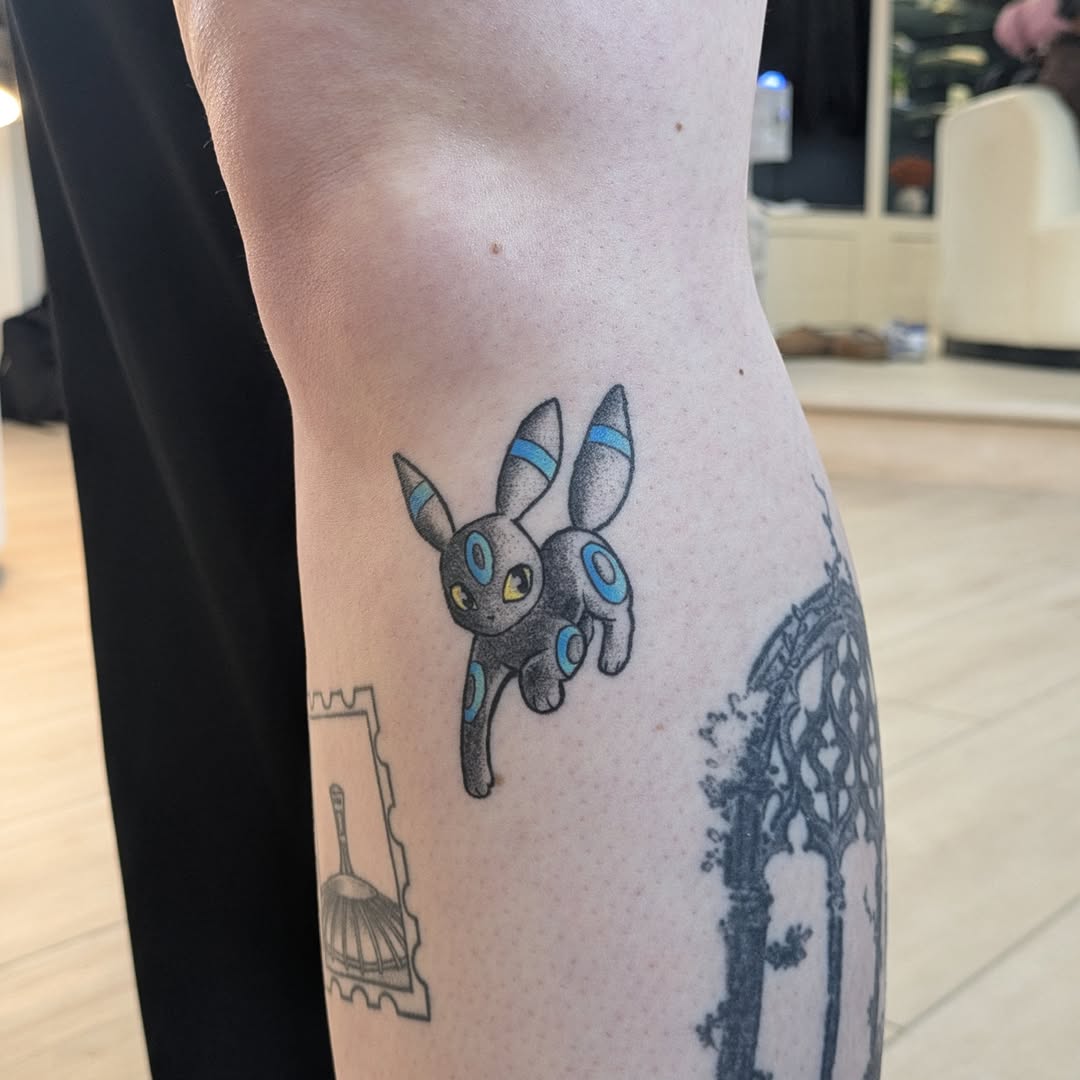 Tattoo by @marienettes_ — dotwork, geometric