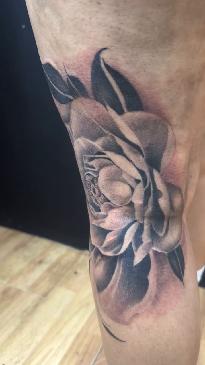 Rose realism tattoo by πΎππππππππ