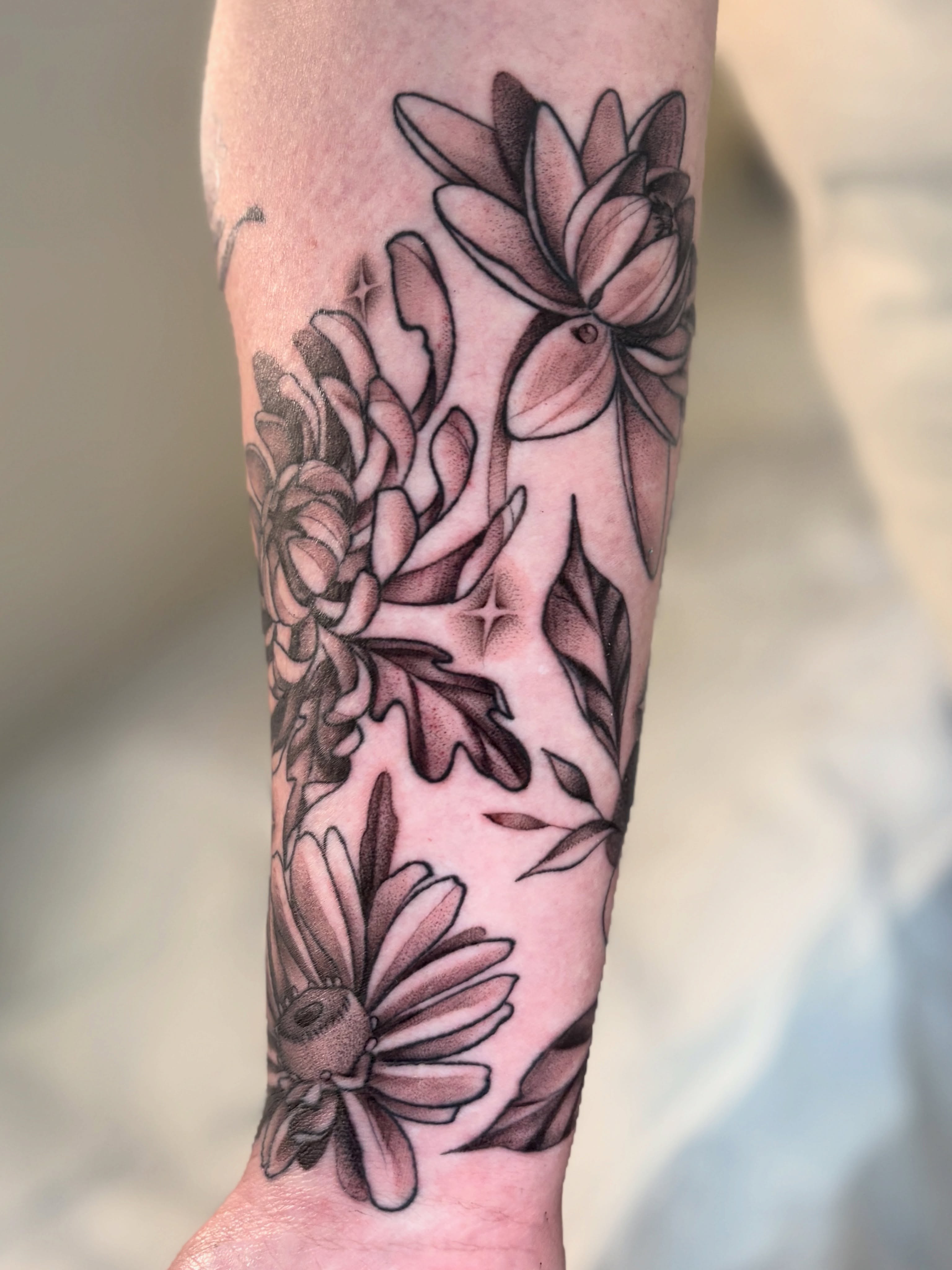 Tattoo by @draventoewstattoo — black_and_grey