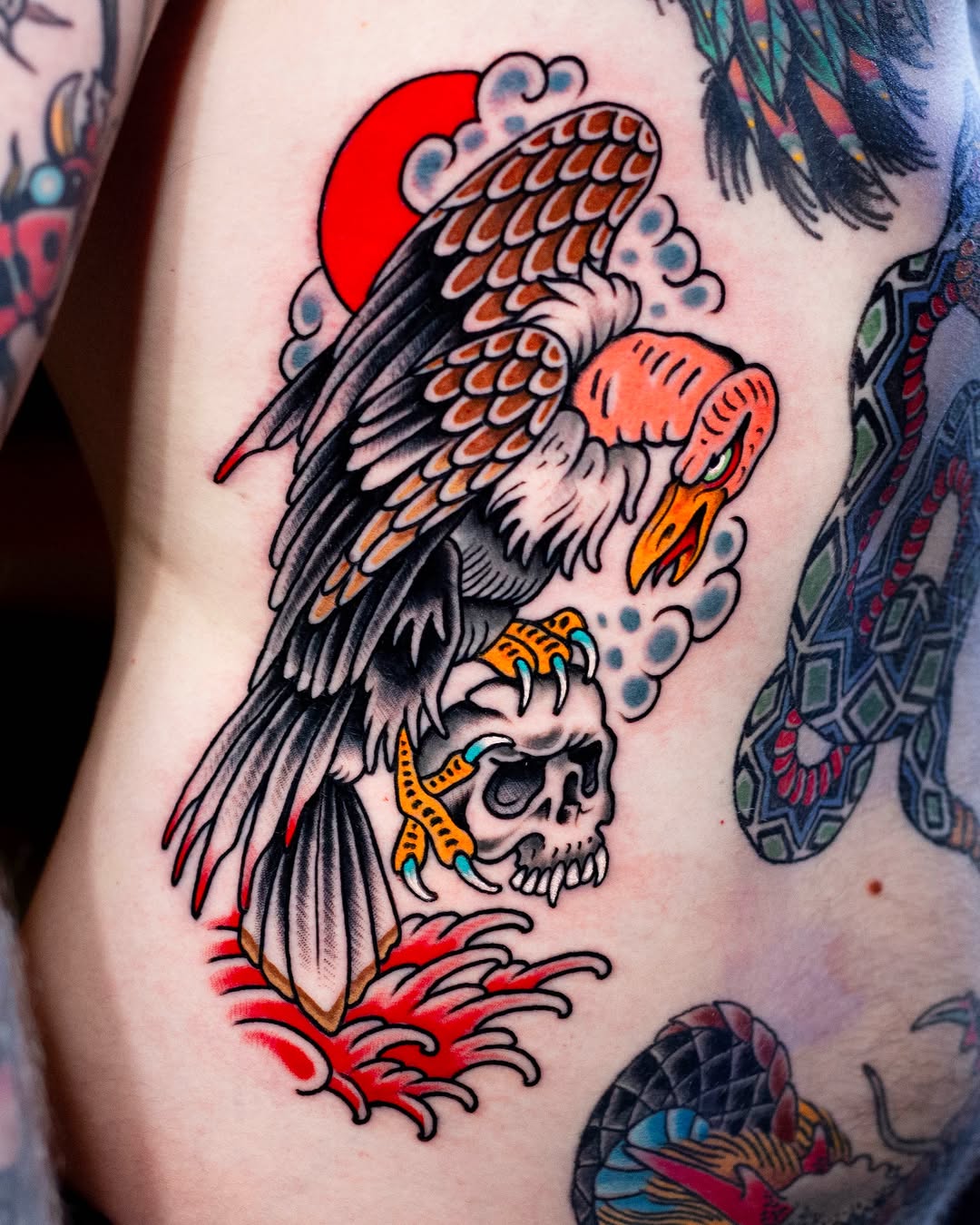 Tattoo by @miguelcomintattooer — american_traditional