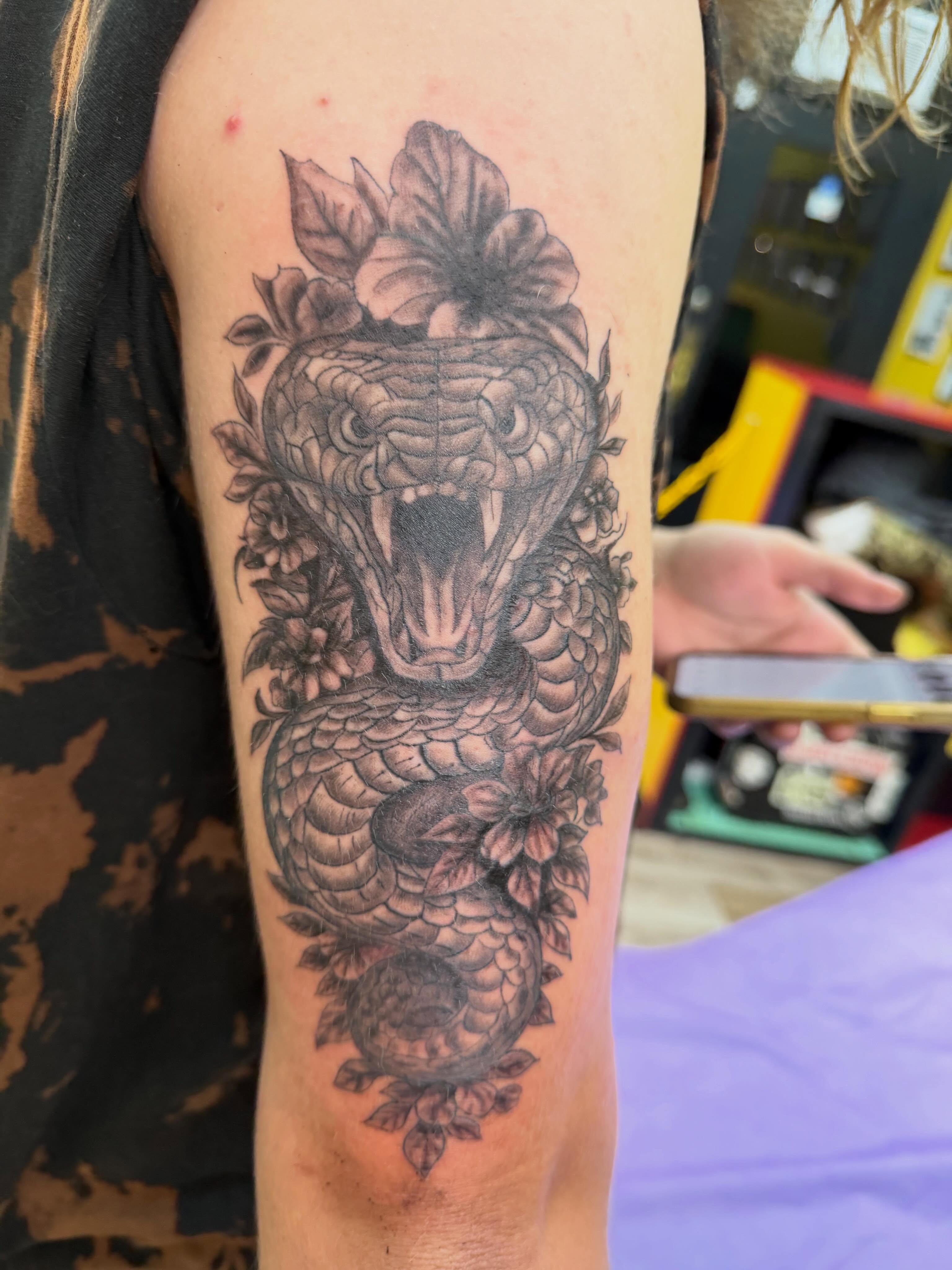 Tattoo by @mountpeaktattoo — black_and_grey, realism