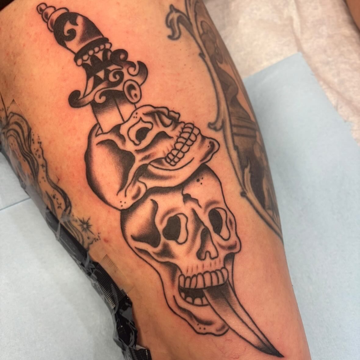 Tattoo by @spicy.curry.tattoos — black_and_grey, realism