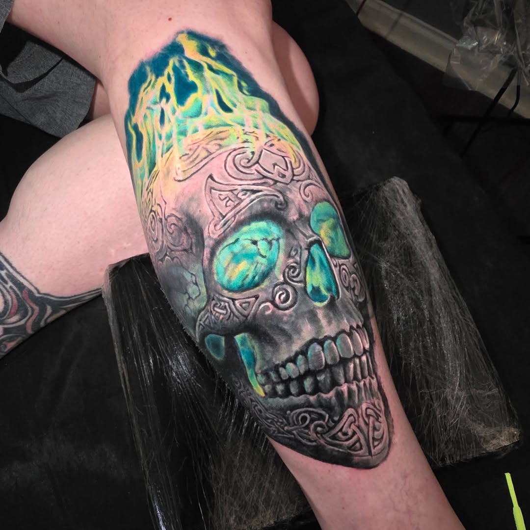 Tattoo by @molassesjones — realism, dark_realism