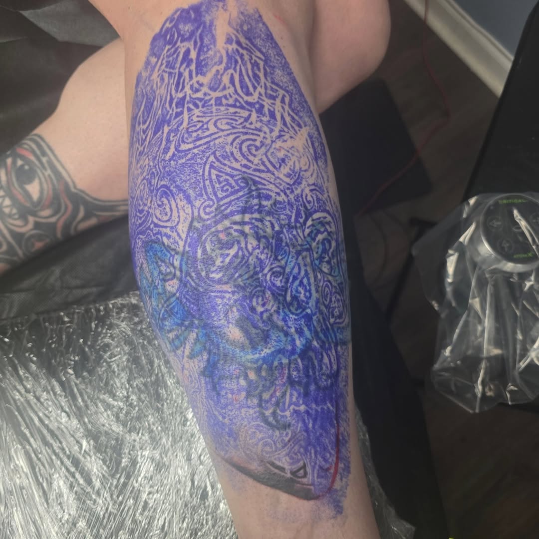 Tattoo by @molassesjones — geometric, ornamental