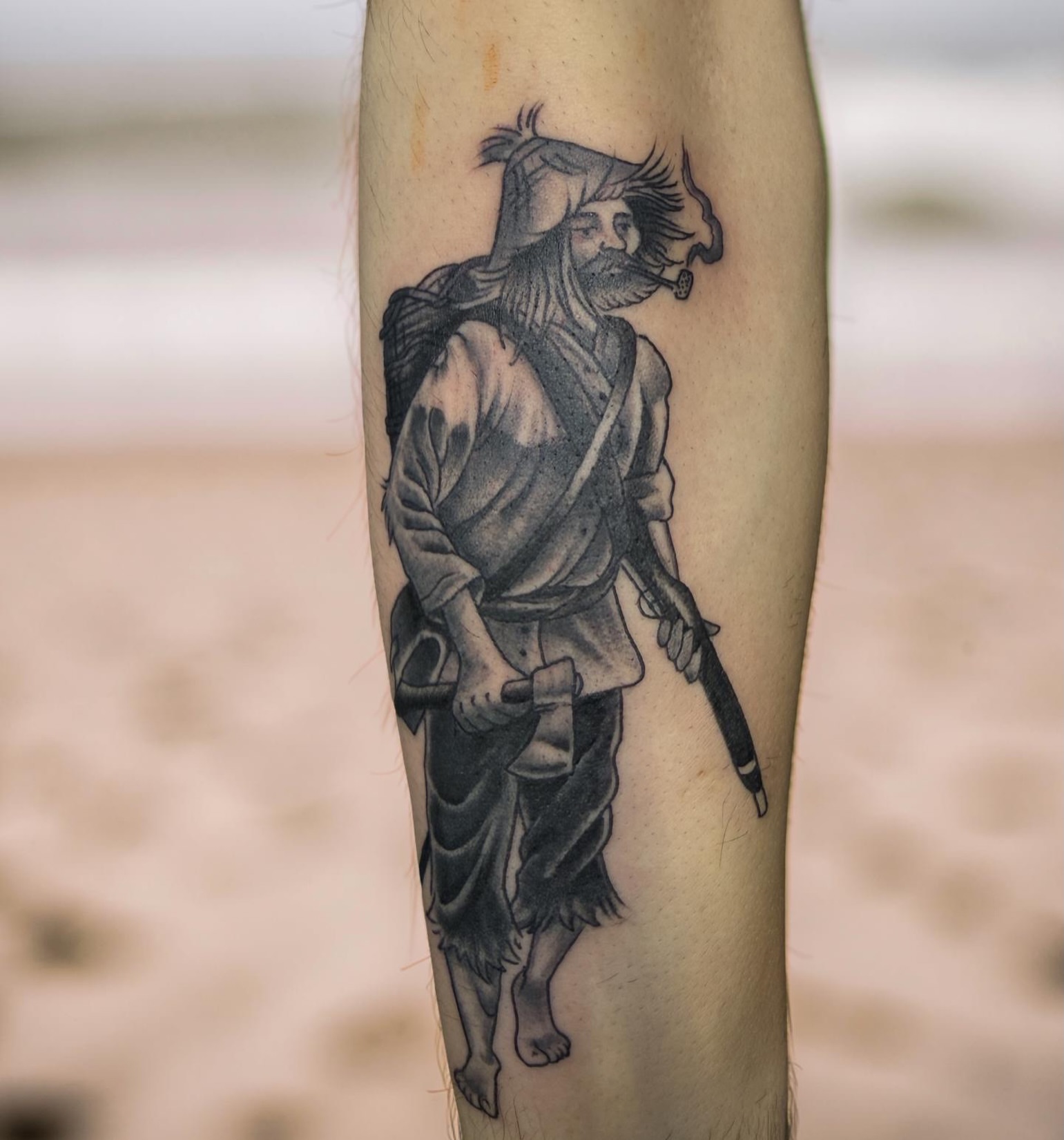 Tattoo by @seanrakos — dotwork, realism
