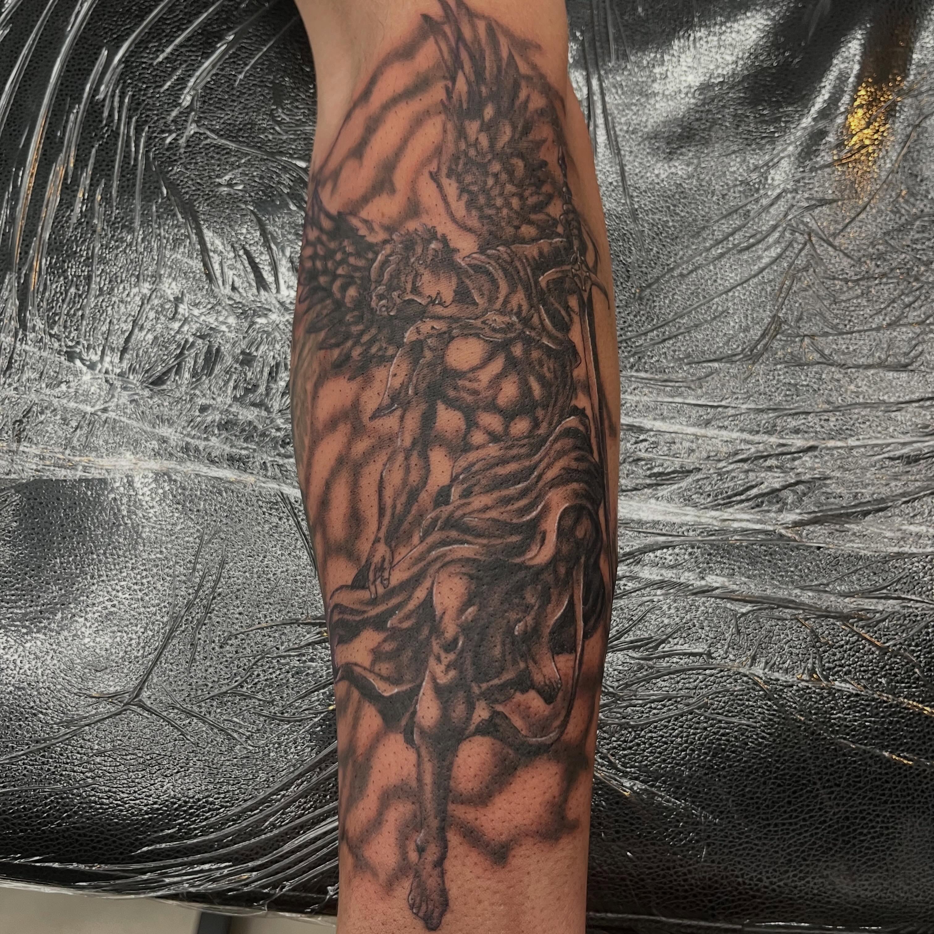 Tattoo by @ghost_world_studios — black_and_grey, realism