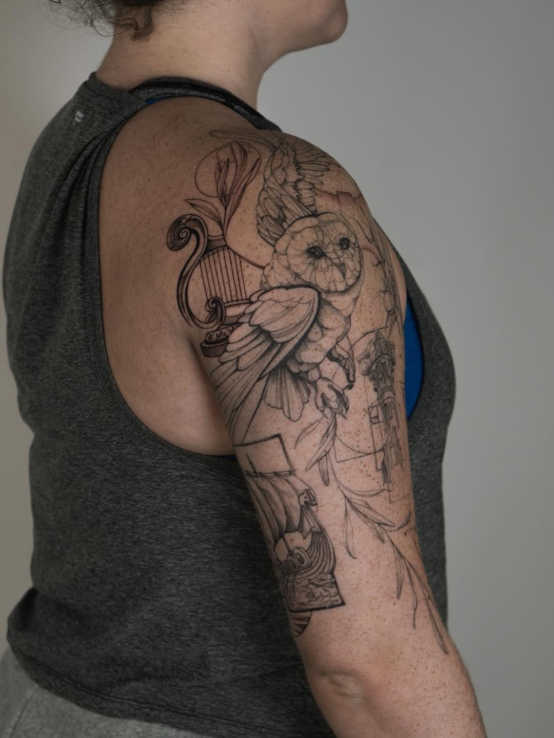 Tattoo by @ternotattoo — black_and_grey, realism