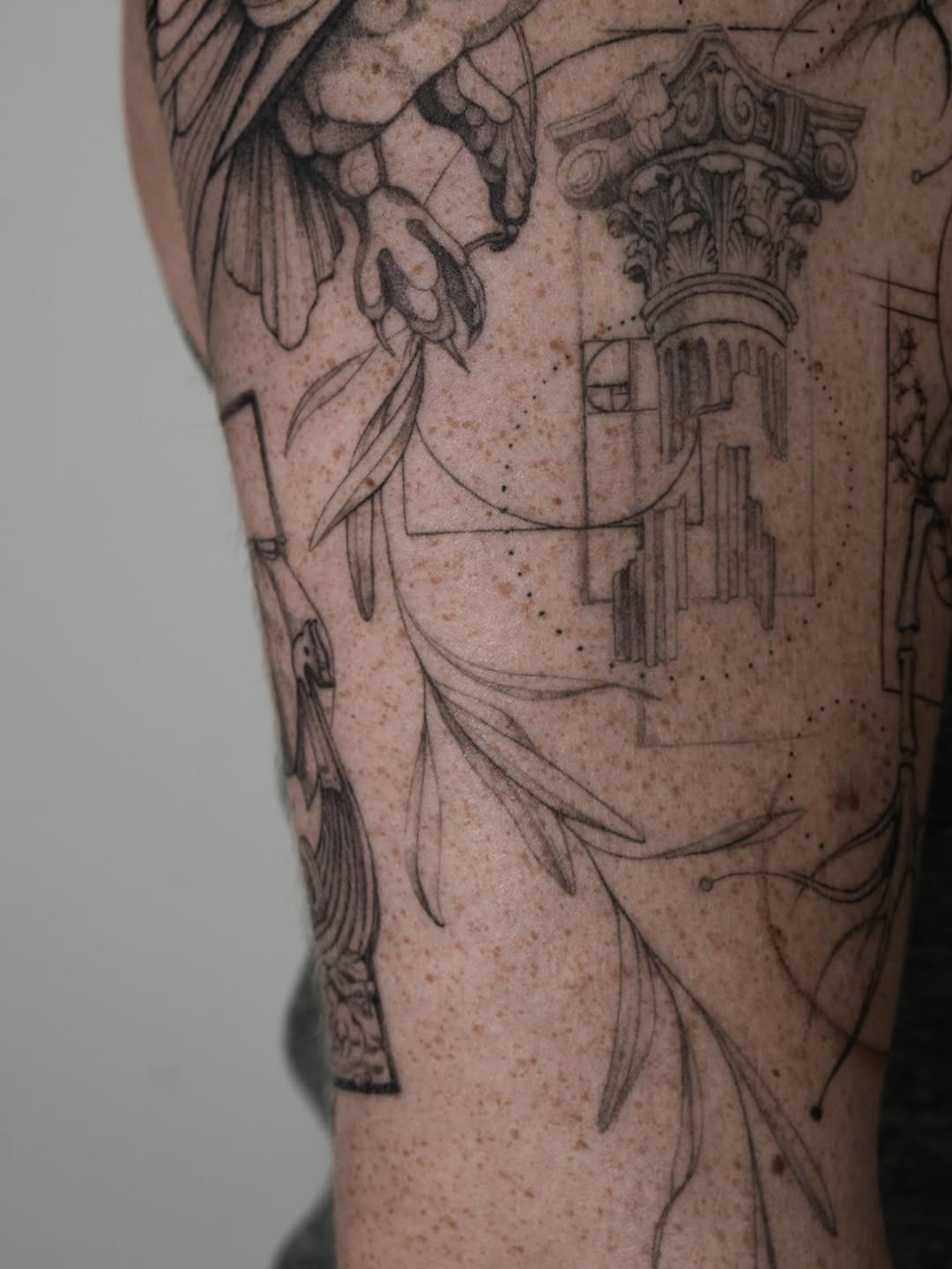 Tattoo by @ternotattoo — geometric, fine_line