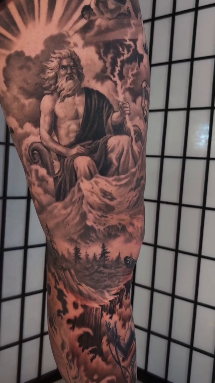 Tattoo by @costellotattoo — realism, black_and_grey