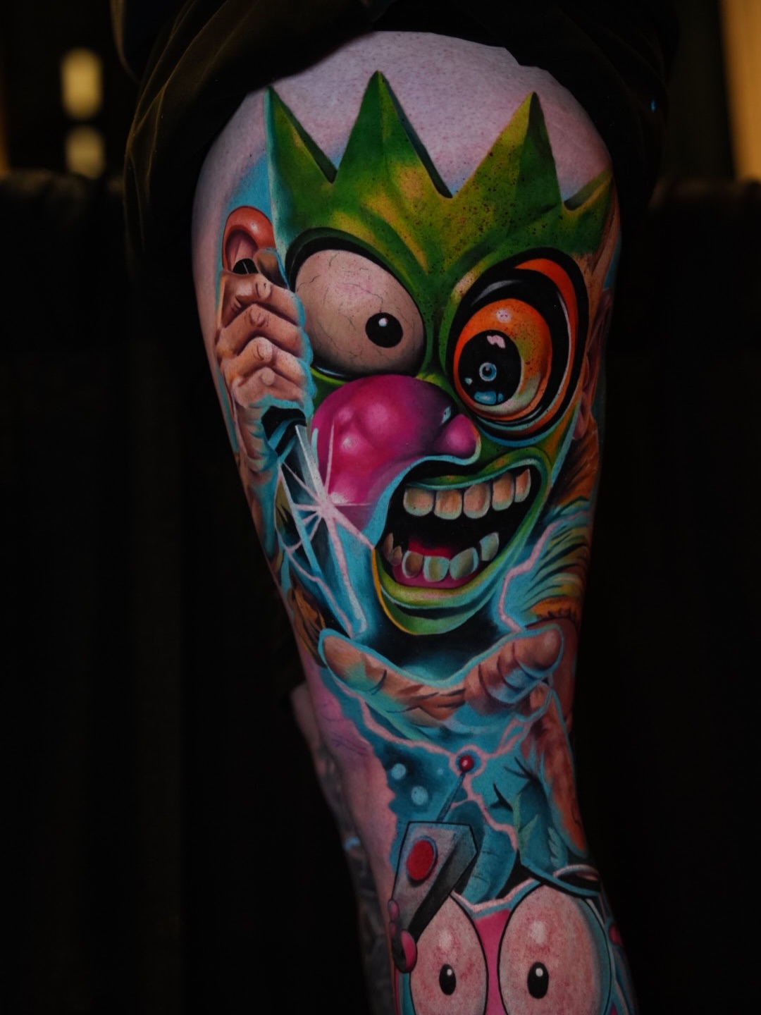 Tattoo by @changootattoo — realism, surrealism