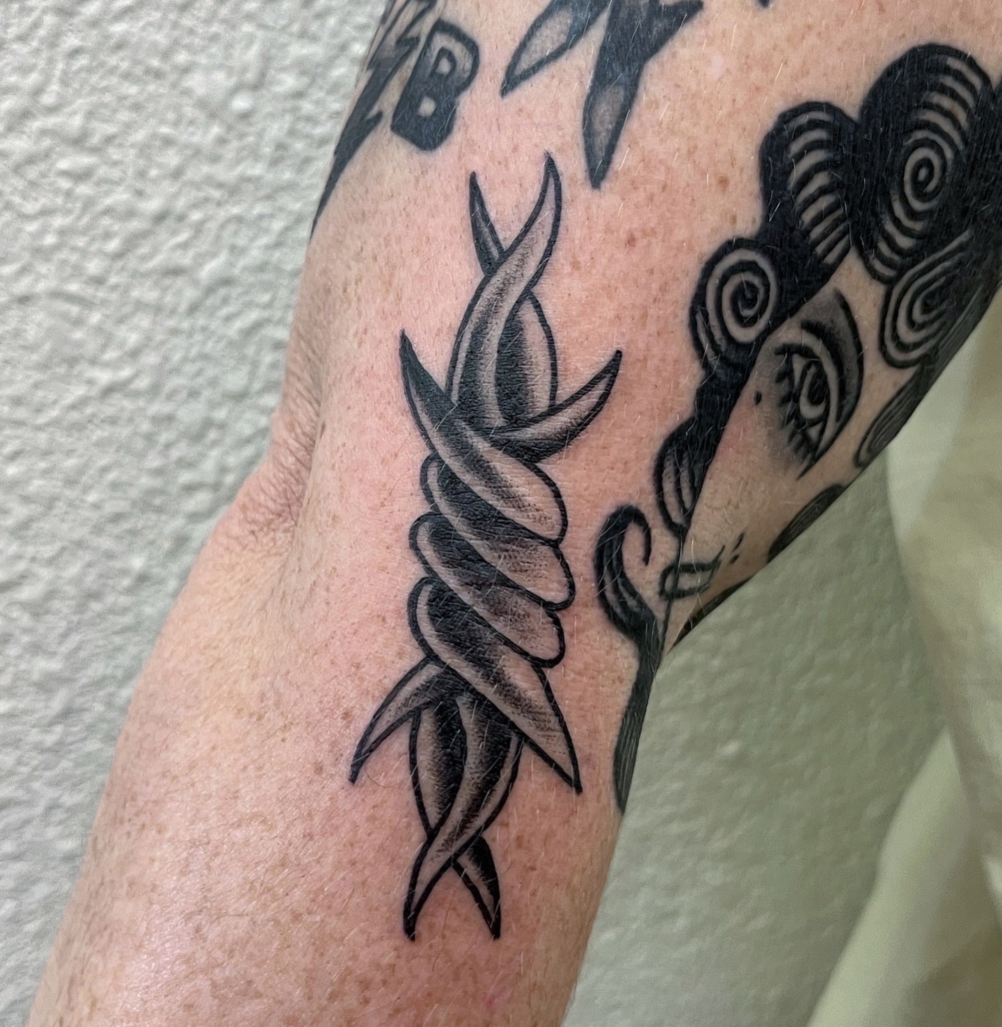 Tattoo by @viviantattoos — black_and_grey