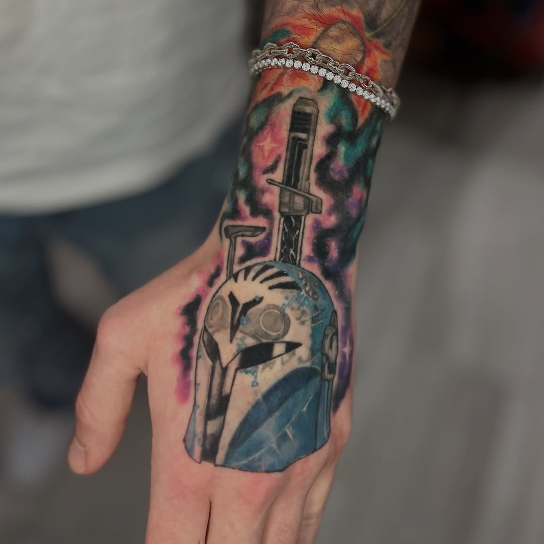 Tattoo by @justin_makesyoubleed — realism, black_and_grey