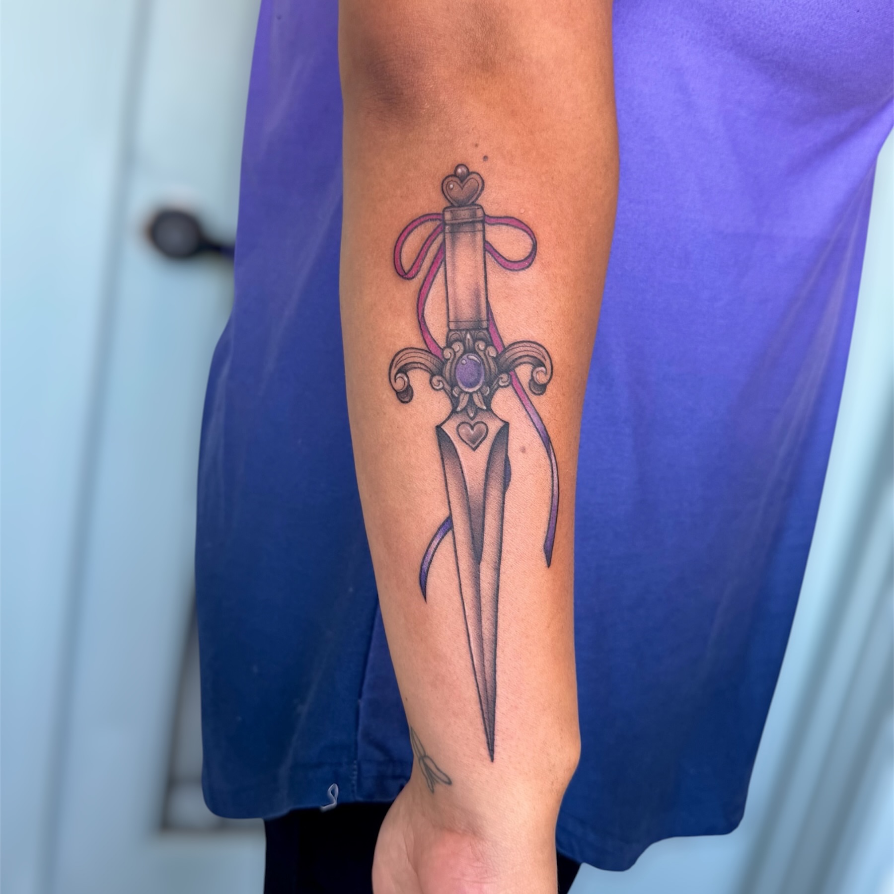 Tattoo by @disnerdtattoo — black_and_grey