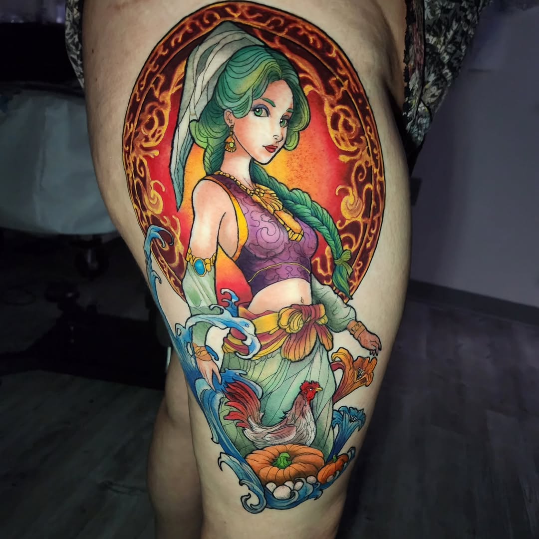 Tattoo by @chrisbowentattoo — neo_traditional, realism