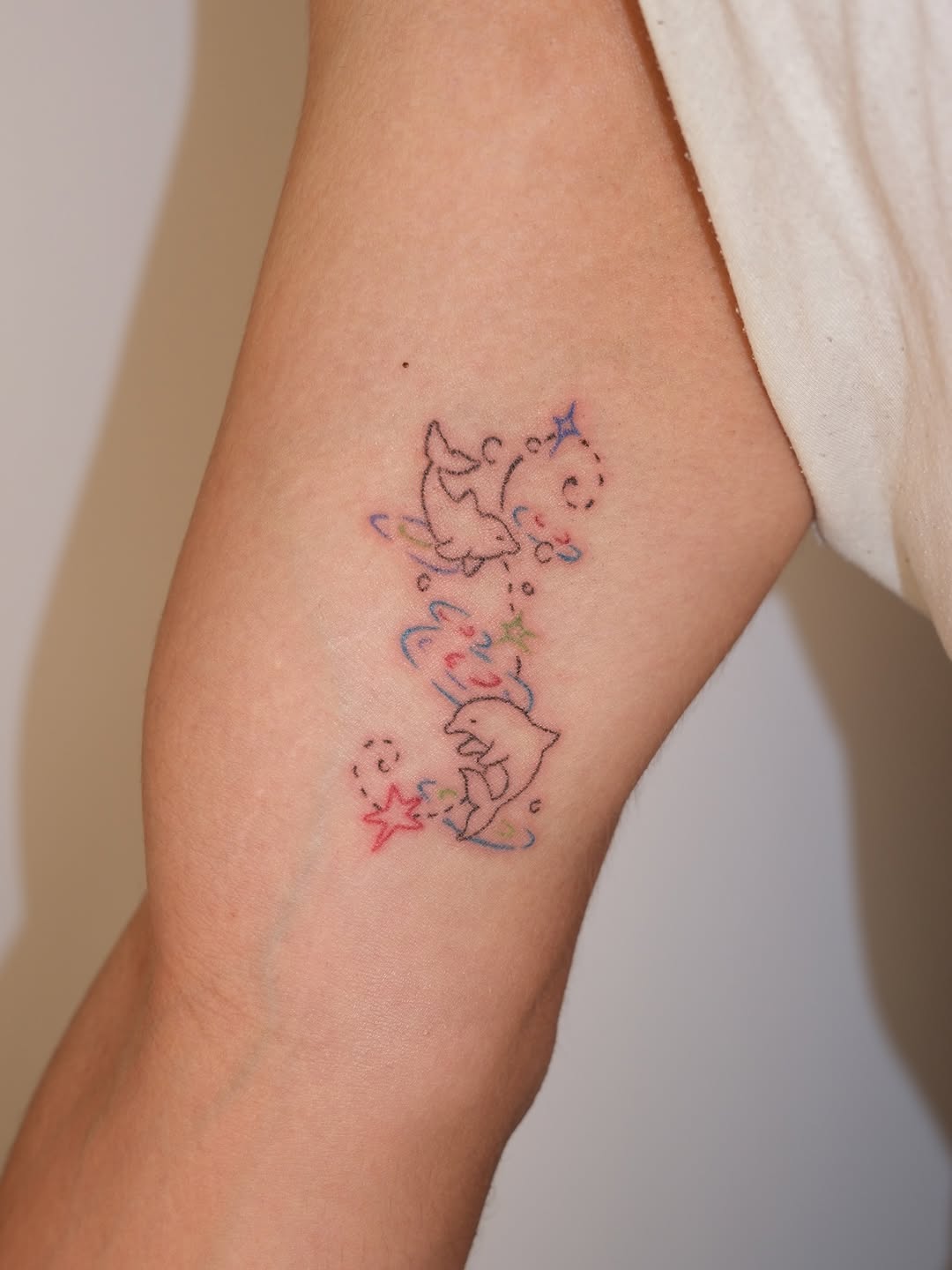 Tattoo by @nightynight_tattoo — fine_line, minimalist
