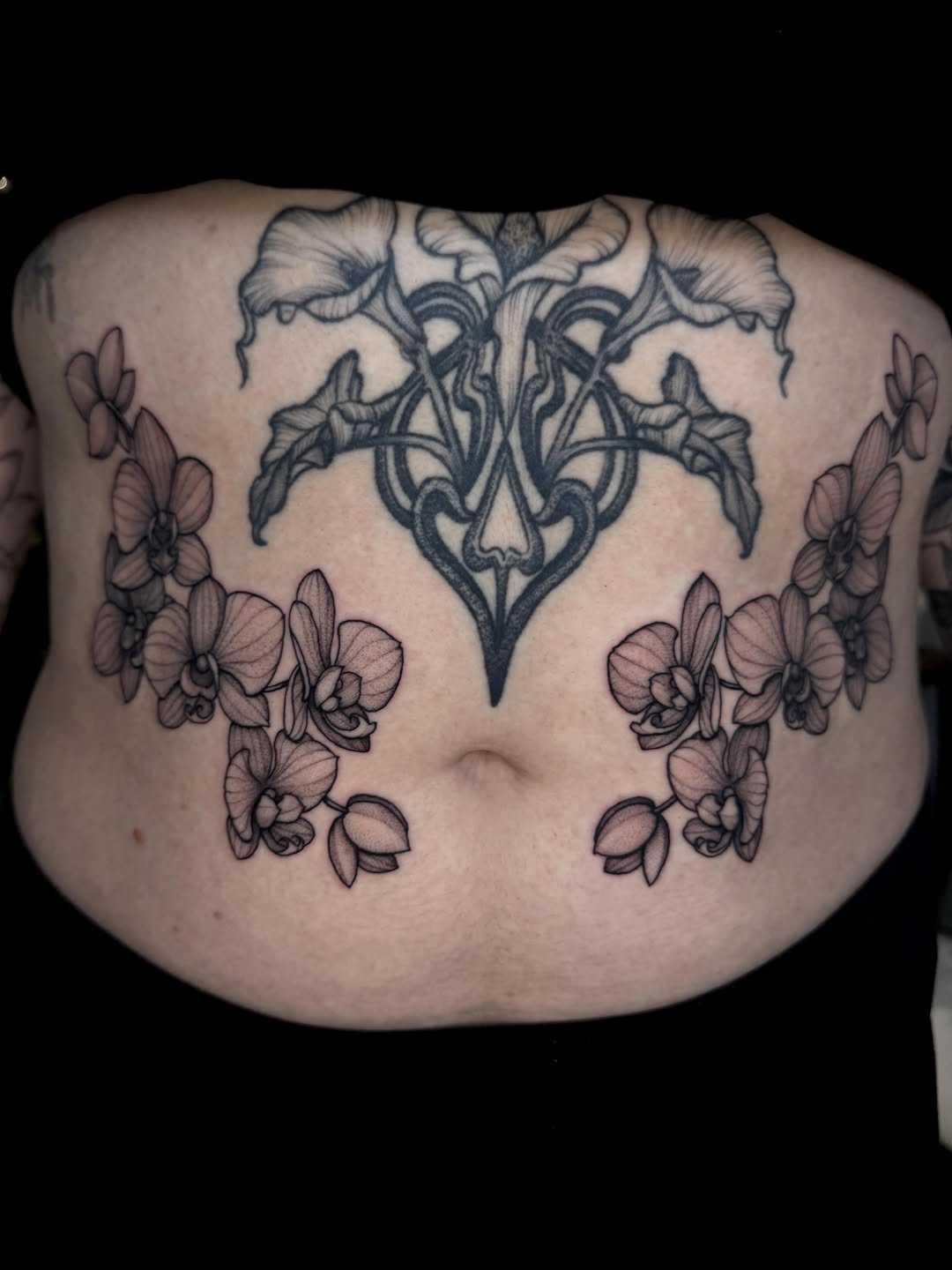 Tattoo by @laurenlilliantattoo — black_and_grey, realism