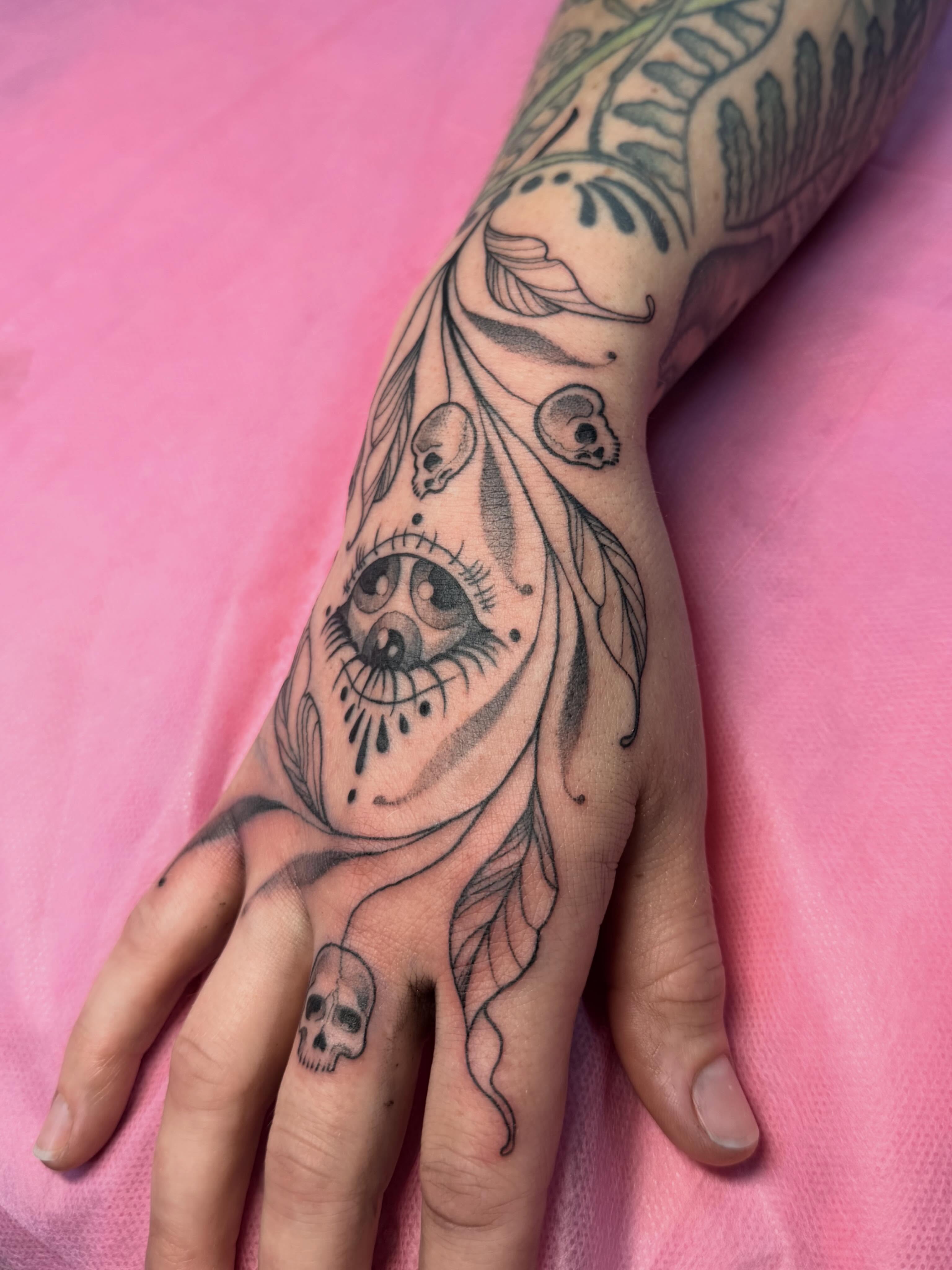 Tattoo by @gr3ywash — black_and_grey