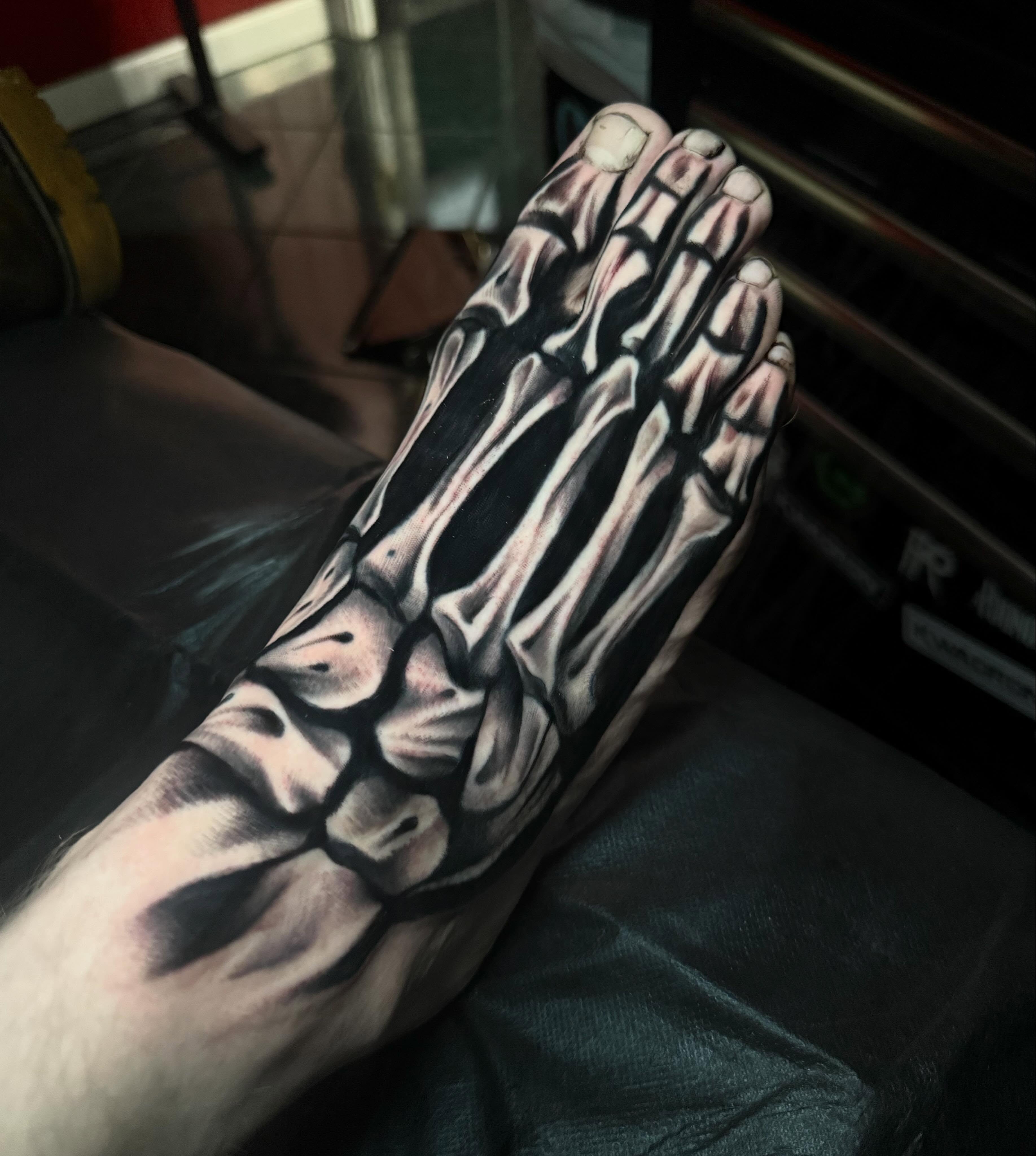 Tattoo by @kat_tattooer — realism, black_and_grey