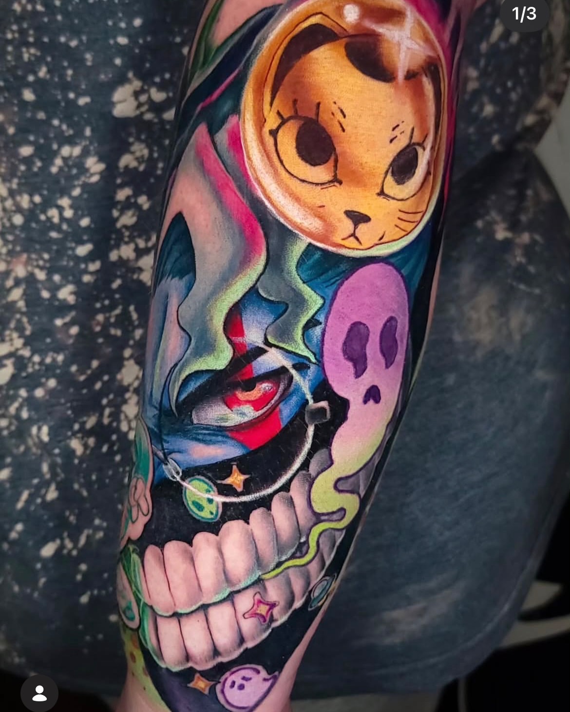 Tattoo by @banxamilli — new_school, surrealism