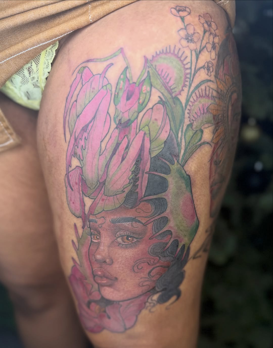 Tattoo by @godqueenkairoh — realism, fine_line
