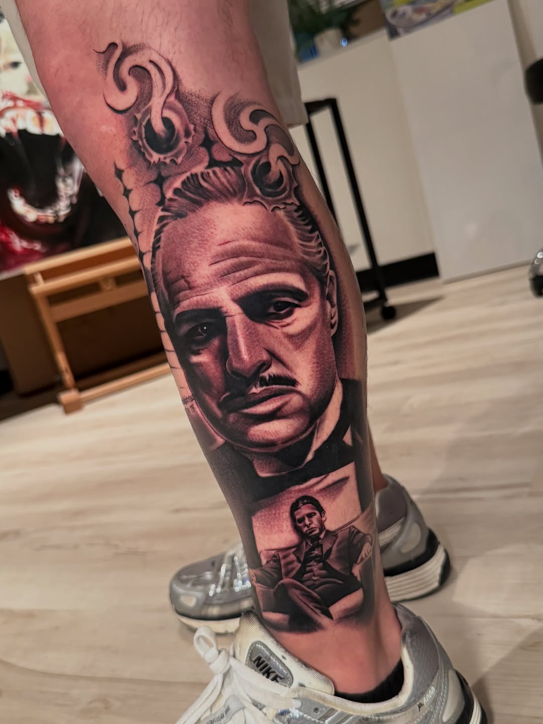 Tattoo by @stainlessneedle — realism, black_and_grey