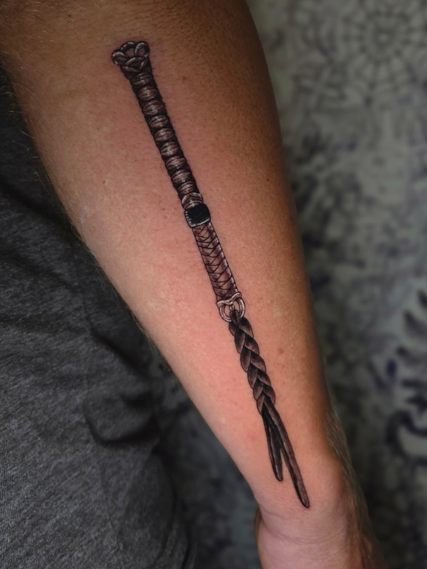 Tattoo by @chicom4l — black_and_grey