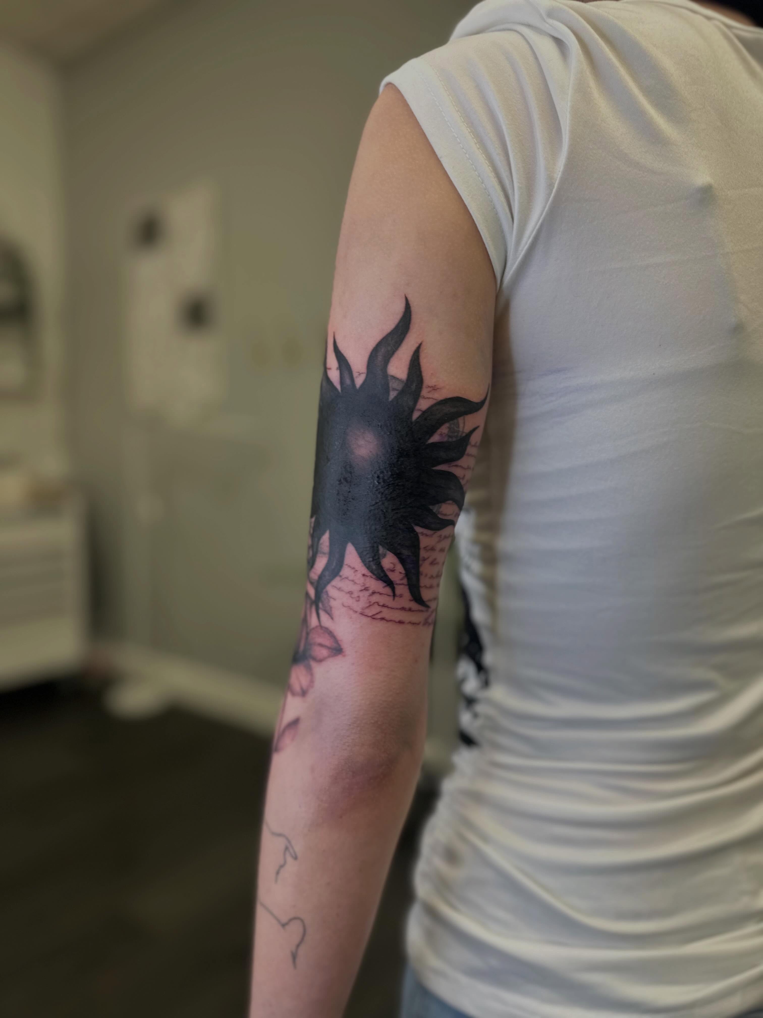 Tattoo by @kennartattoo — black_and_grey