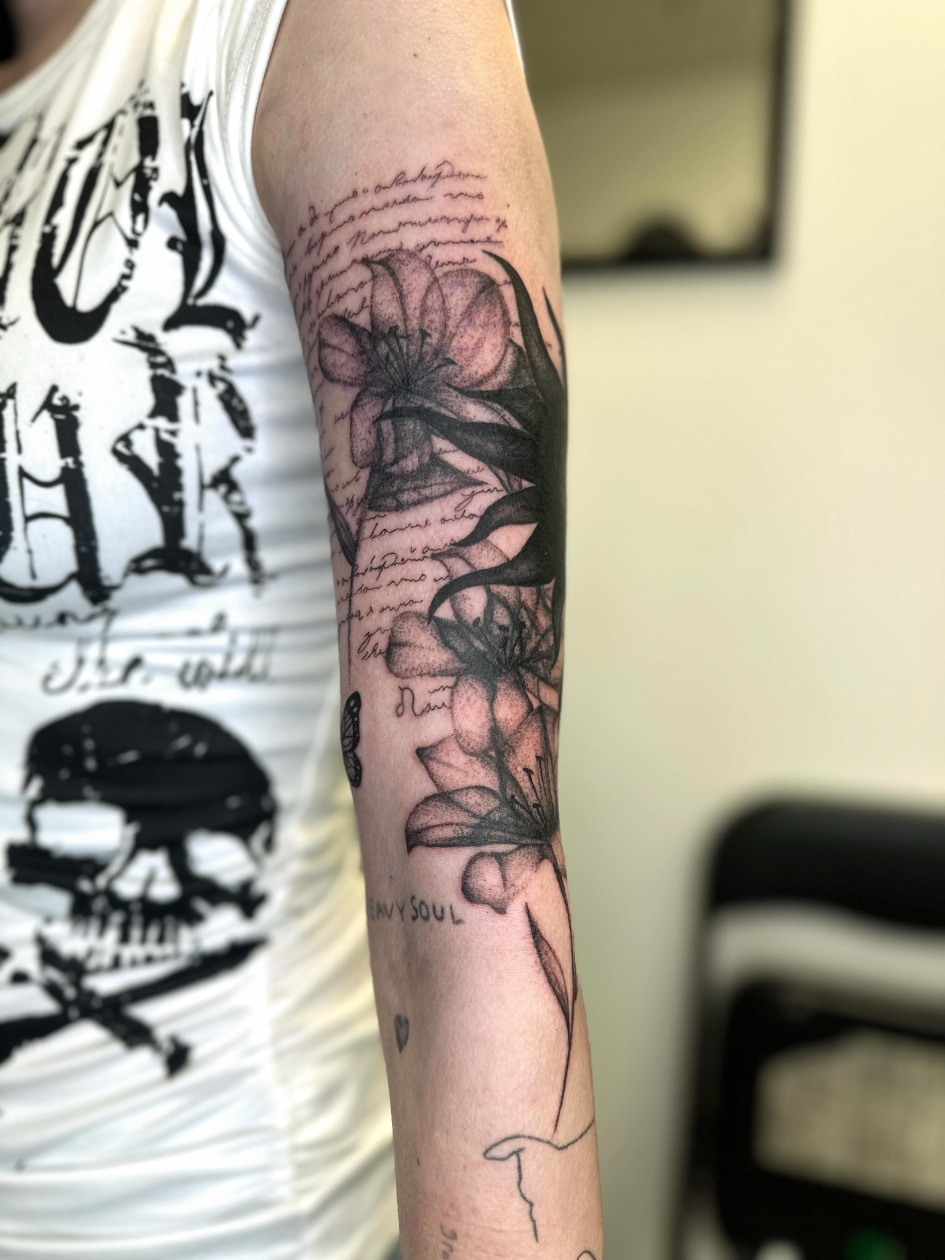 Tattoo by @kennartattoo — black_and_grey, realism