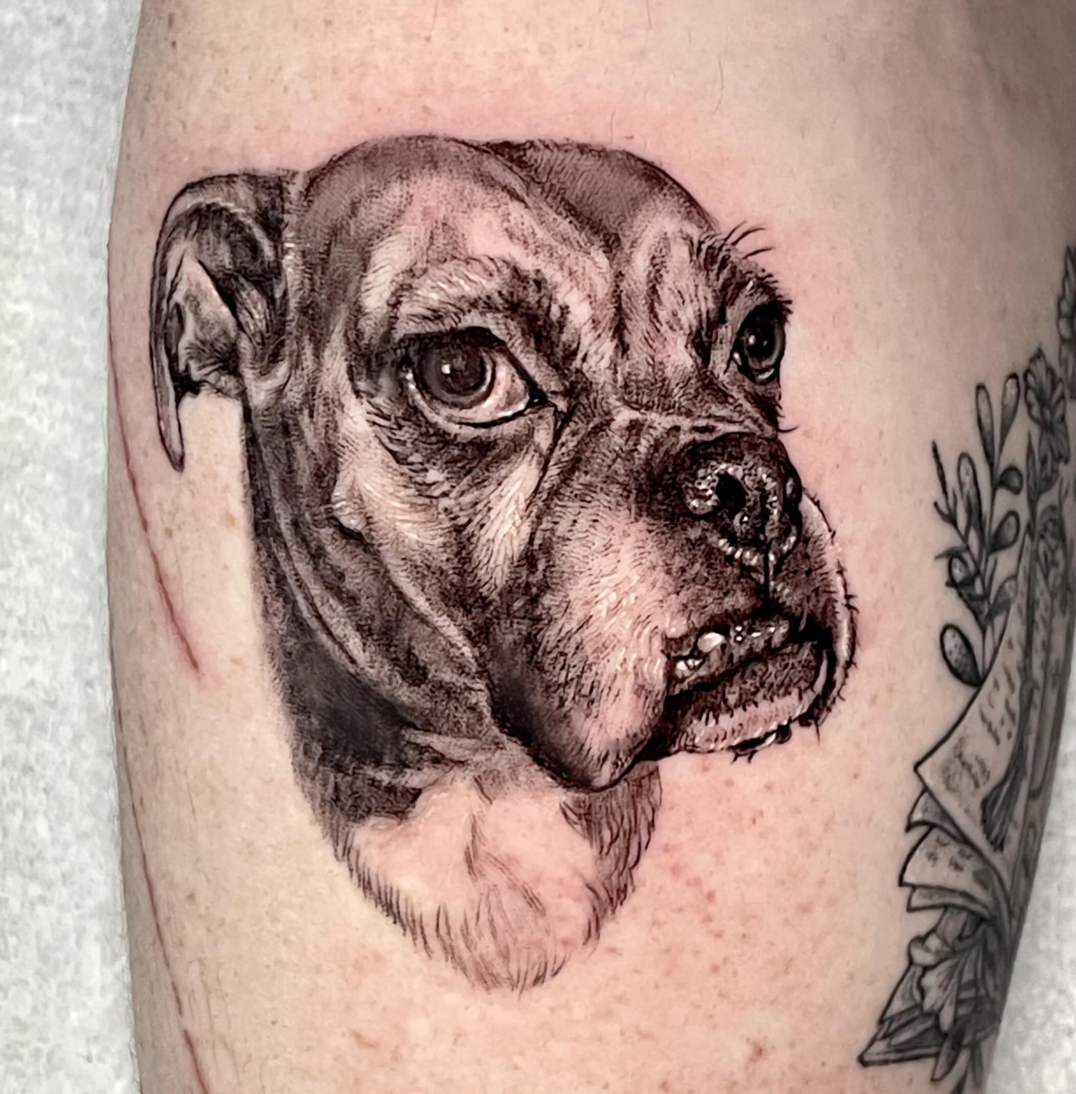 Tattoo by @cherryladyink — realism