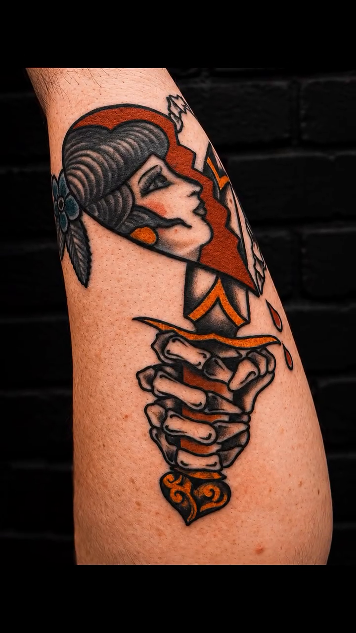 Tattoo by @rickysbangerink โ american_traditional