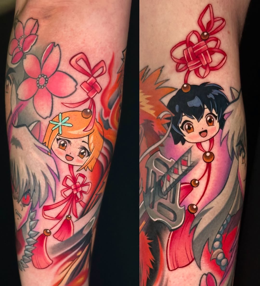 Tattoo by @chynnajade.tattoos — anime, new_school