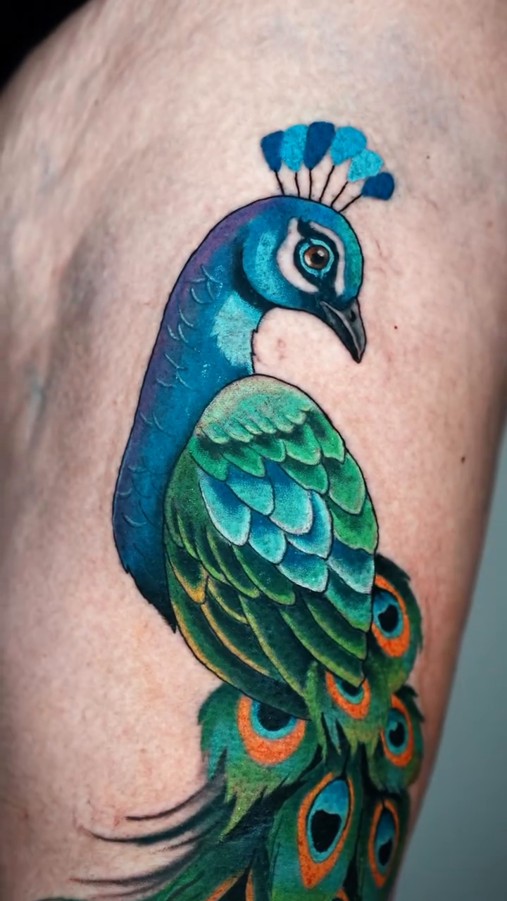Tattoo by @mrdrextattoo — realism, neo_traditional