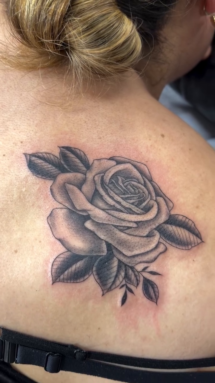 Tattoo by @valadeztattoo — realism, black_and_grey