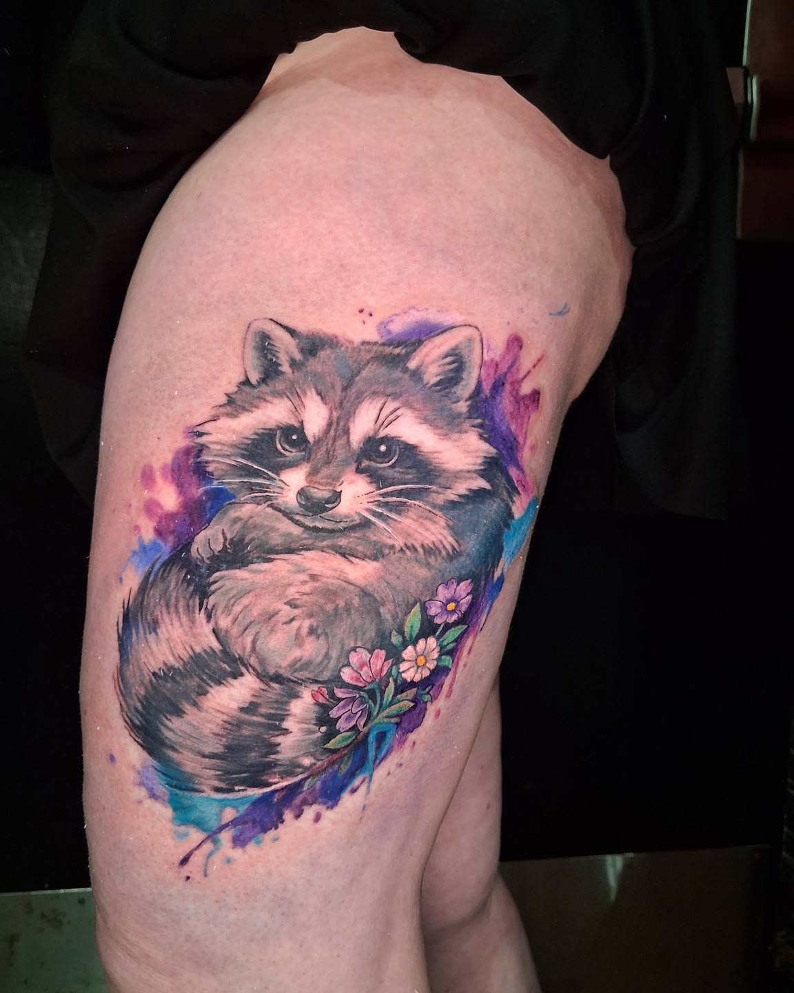 Tattoo by @my_style_mom — watercolor