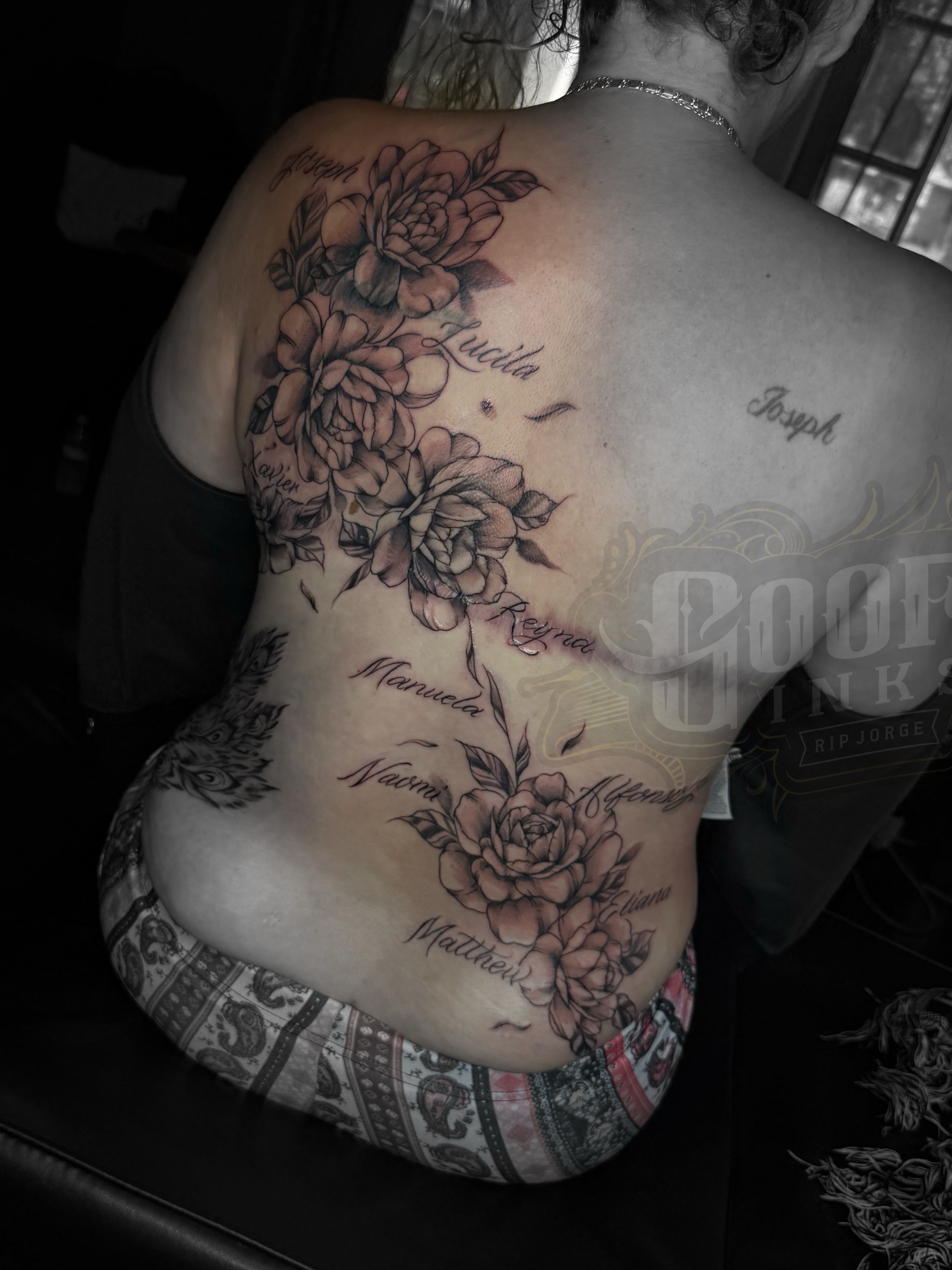 Tattoo by @goofyinks — black_and_grey