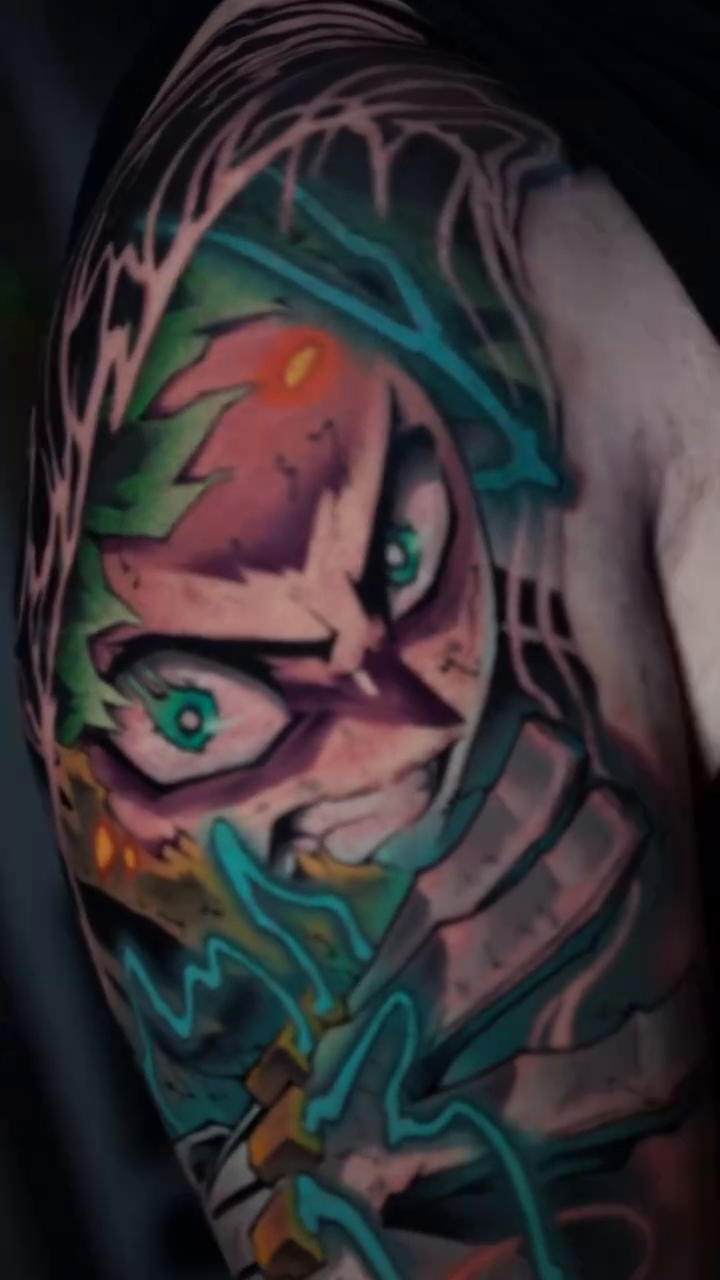 My Hero Academia characters anime tattoo by Anime