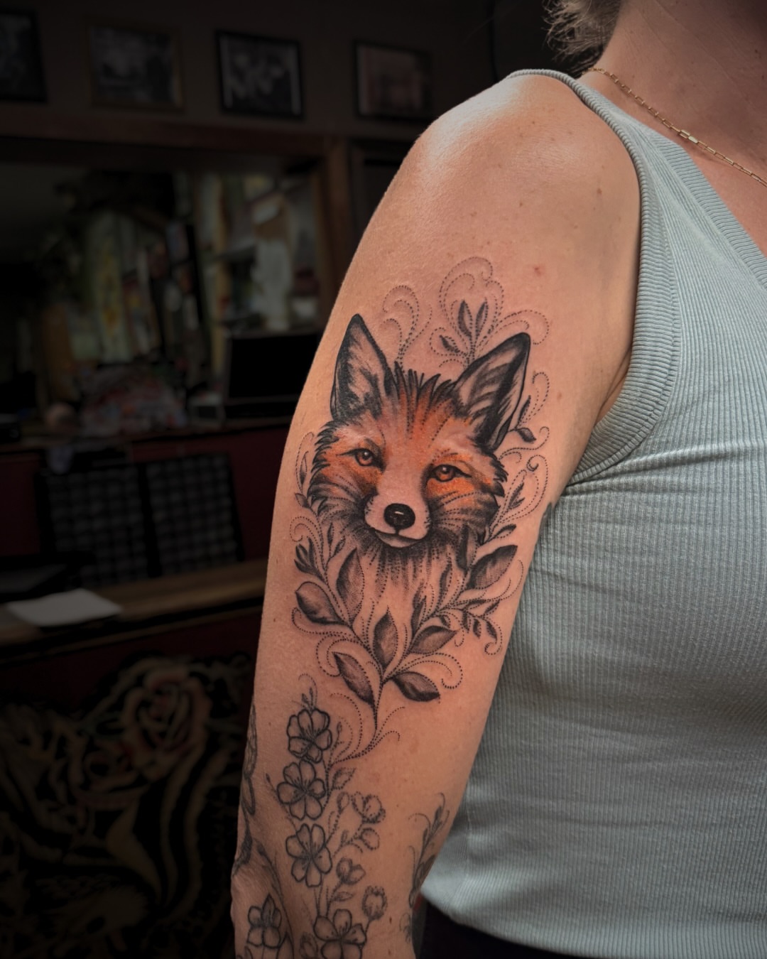 Tattoo by @inkbyjpmf β dotwork, realism
