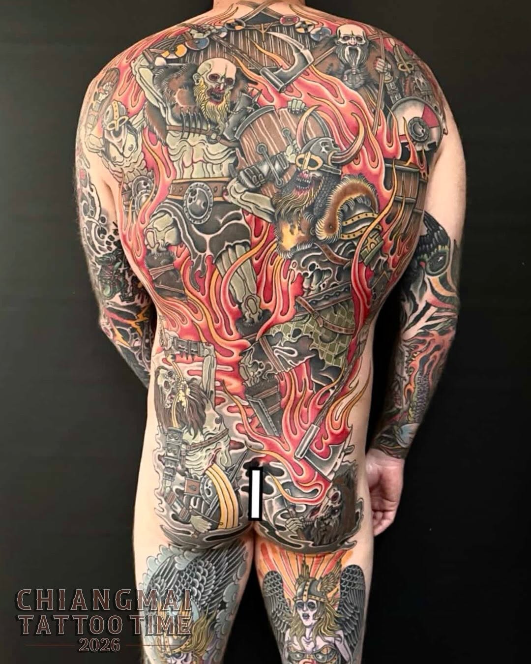Tattoo by @dereknoble36 — japanese_irezumi, blackwork