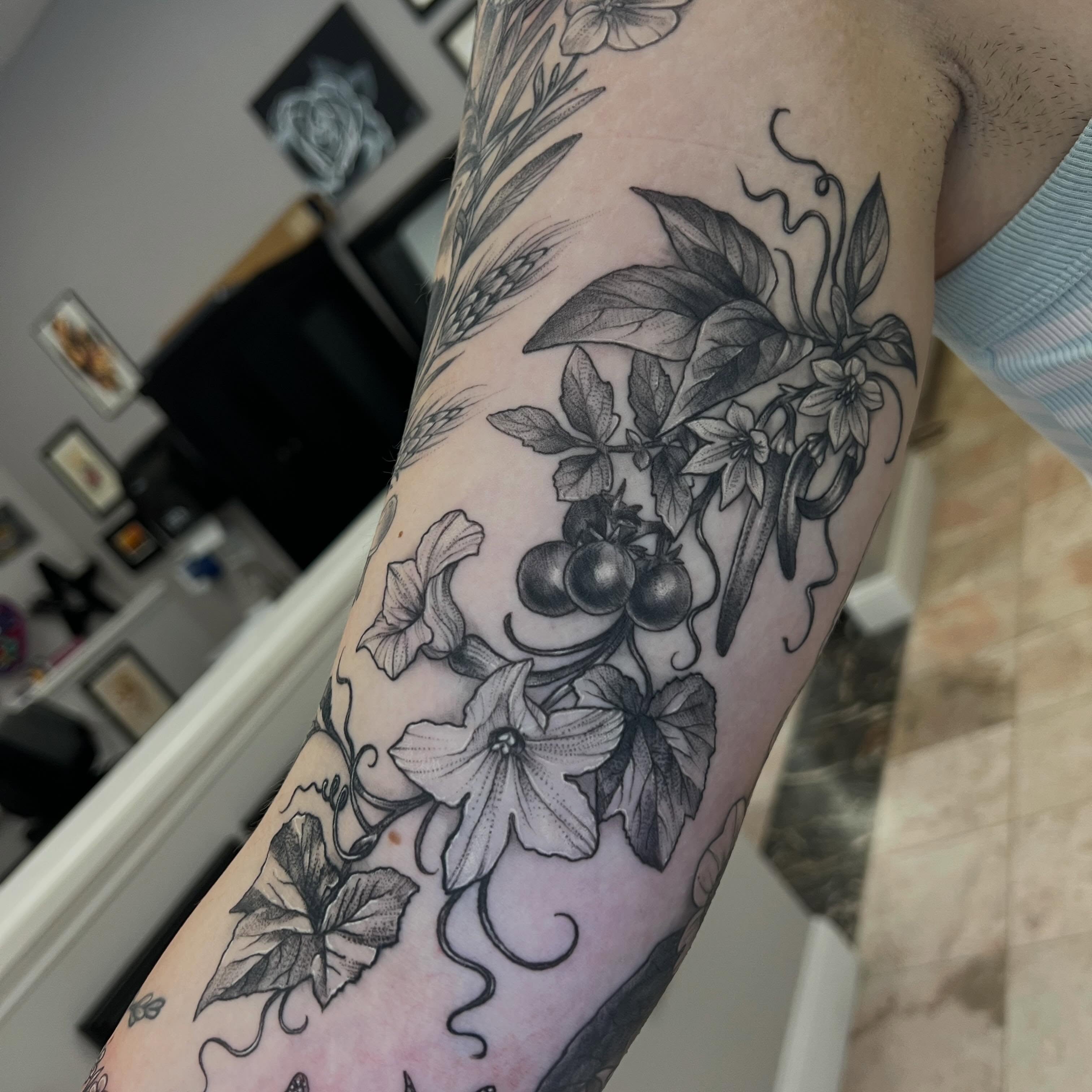 Tattoo by @bridgetpunsalangtattoos — black_and_grey, realism