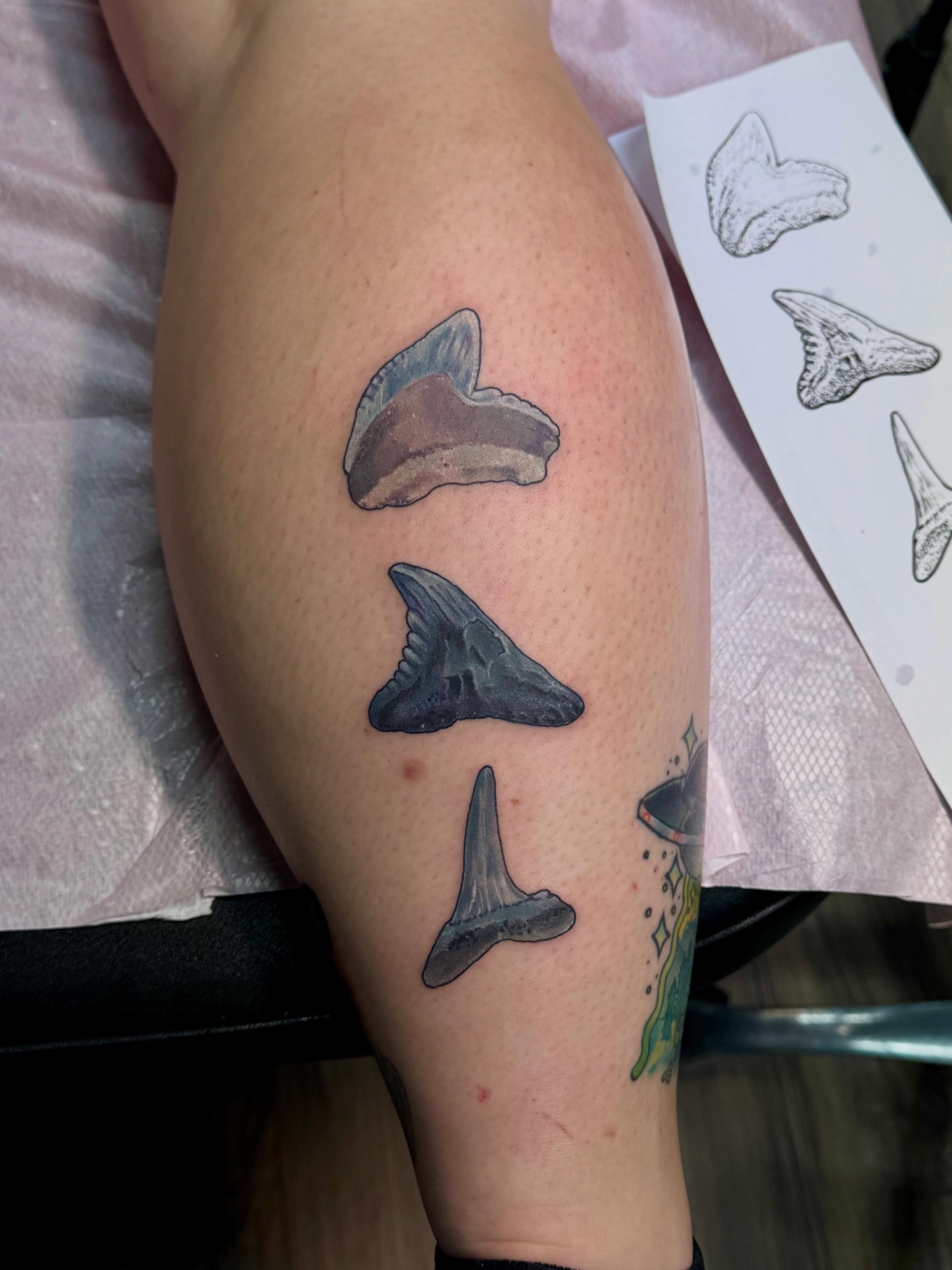 Tattoo by @eileenjoycetattoos — black_and_grey