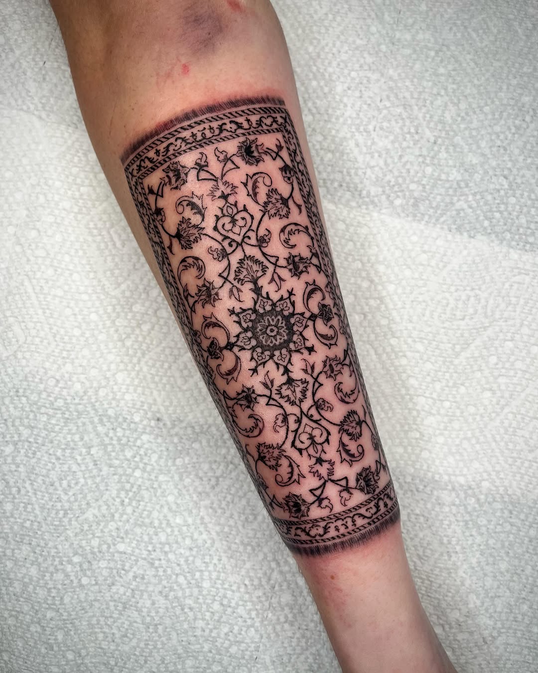 Tattoo by @zaktats — ornamental, black_and_grey