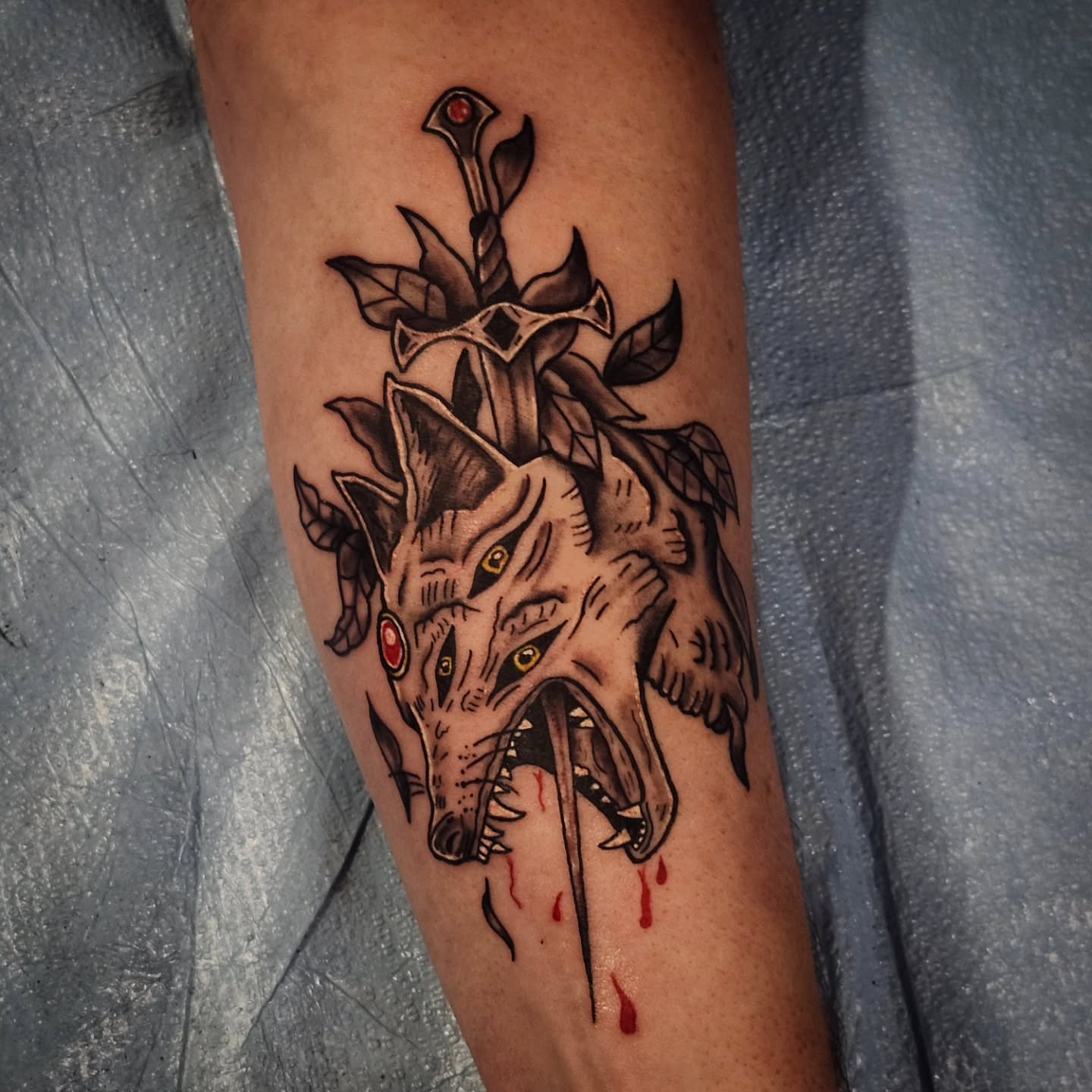Tattoo by @tattoosbyalmond โ american_traditional, dark_realism